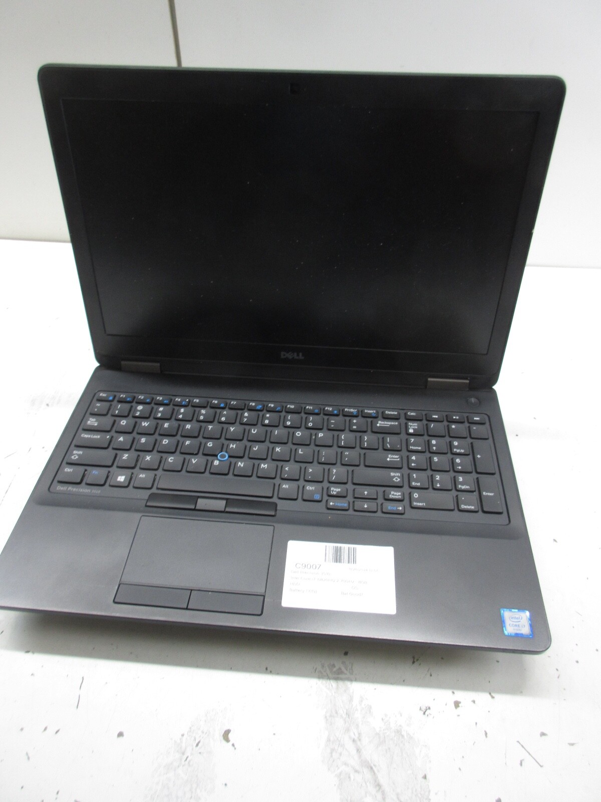 Dell Precision 3510 Intel Core i7-6820HQ 2.70GHz 8GB NO HDD No Batt