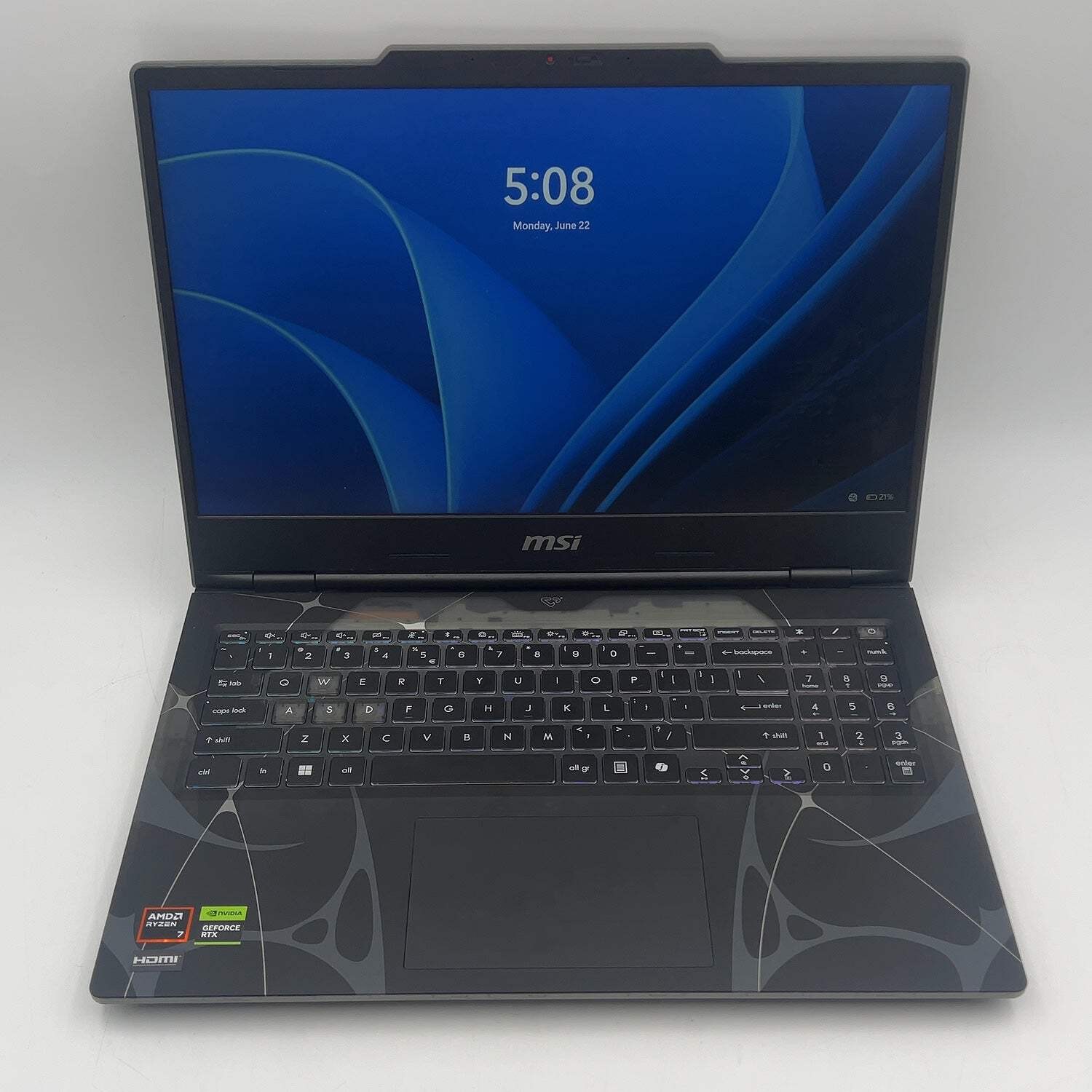 MSI Cyborg A15 15.6″ Ryzen 7 260 3.8GHz 16GB RAM 1TB SSD GeForce RTX 5060