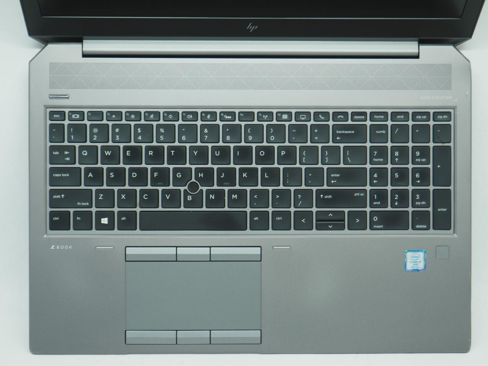 HP ZBOOK 15 G6 15.5″ Intel Core i7-9850H 2.60GHz 16GB RAM 512GB NVMe + PSU
