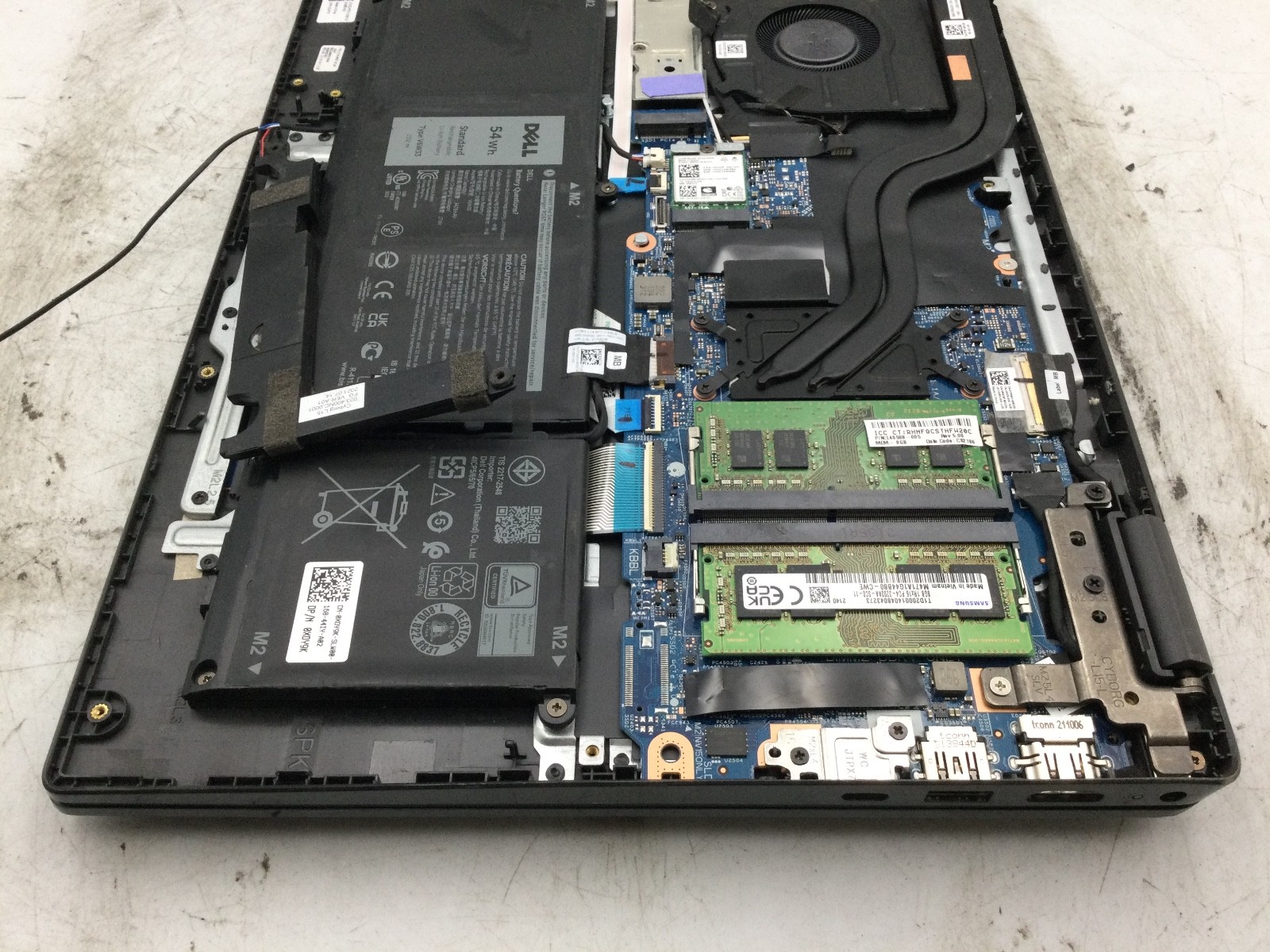 DELL PRECISION 3510 – FOR PARTS – INTEL I7 – MISSING COMPONENTS – READ DESC – BB