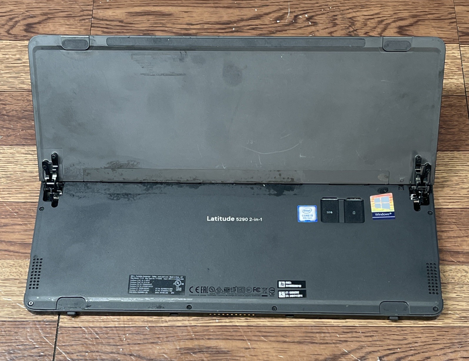 Dell Latitude 5290 Intel Core i5-8350U 3.60 GHz 8GB RAM 256GB SSD NO OS