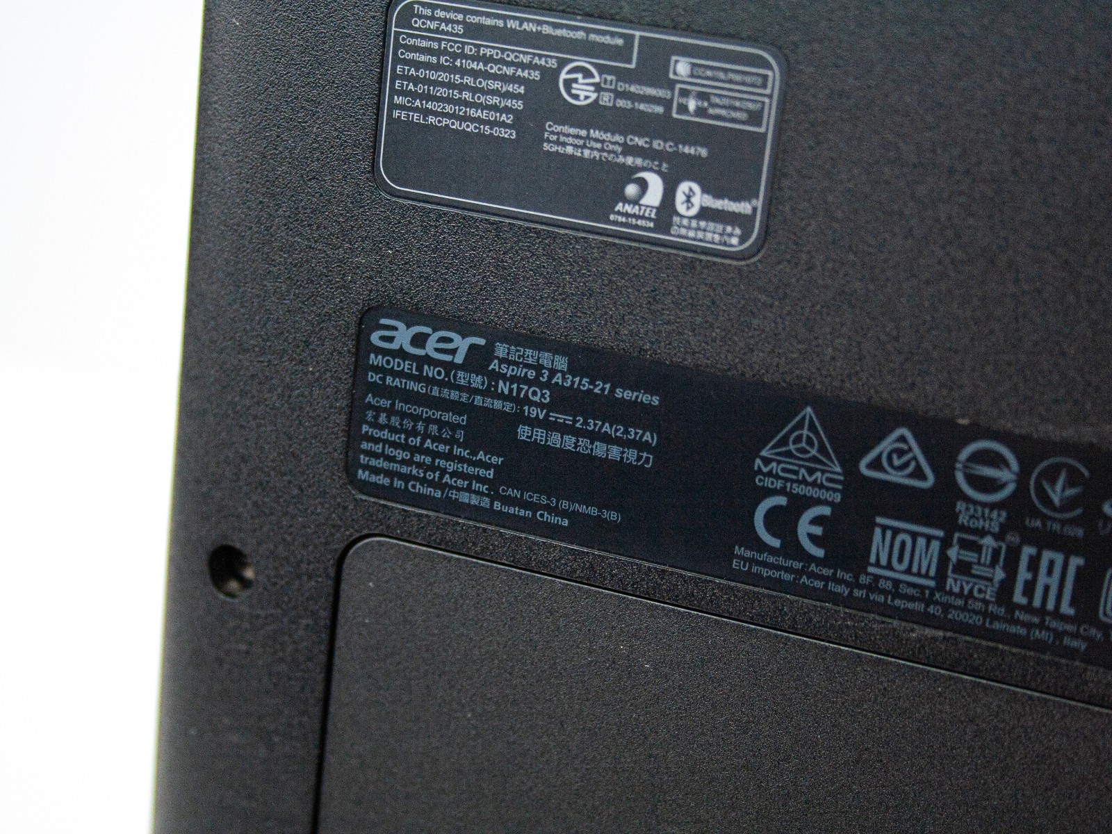 Acer Aspire 3 A315-21 N17Q3 AMD A9-9420e/Radeon R5/12GB RAM/128GB SSD/Win 11