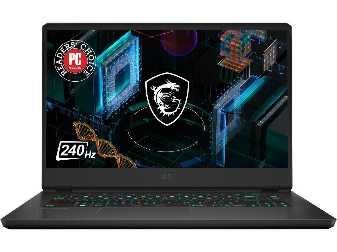 New MSI GP66 11UH-032 15.6” FHD 240Hz Laptop i7-11800H 16GB 1TB SSD RTX 3080