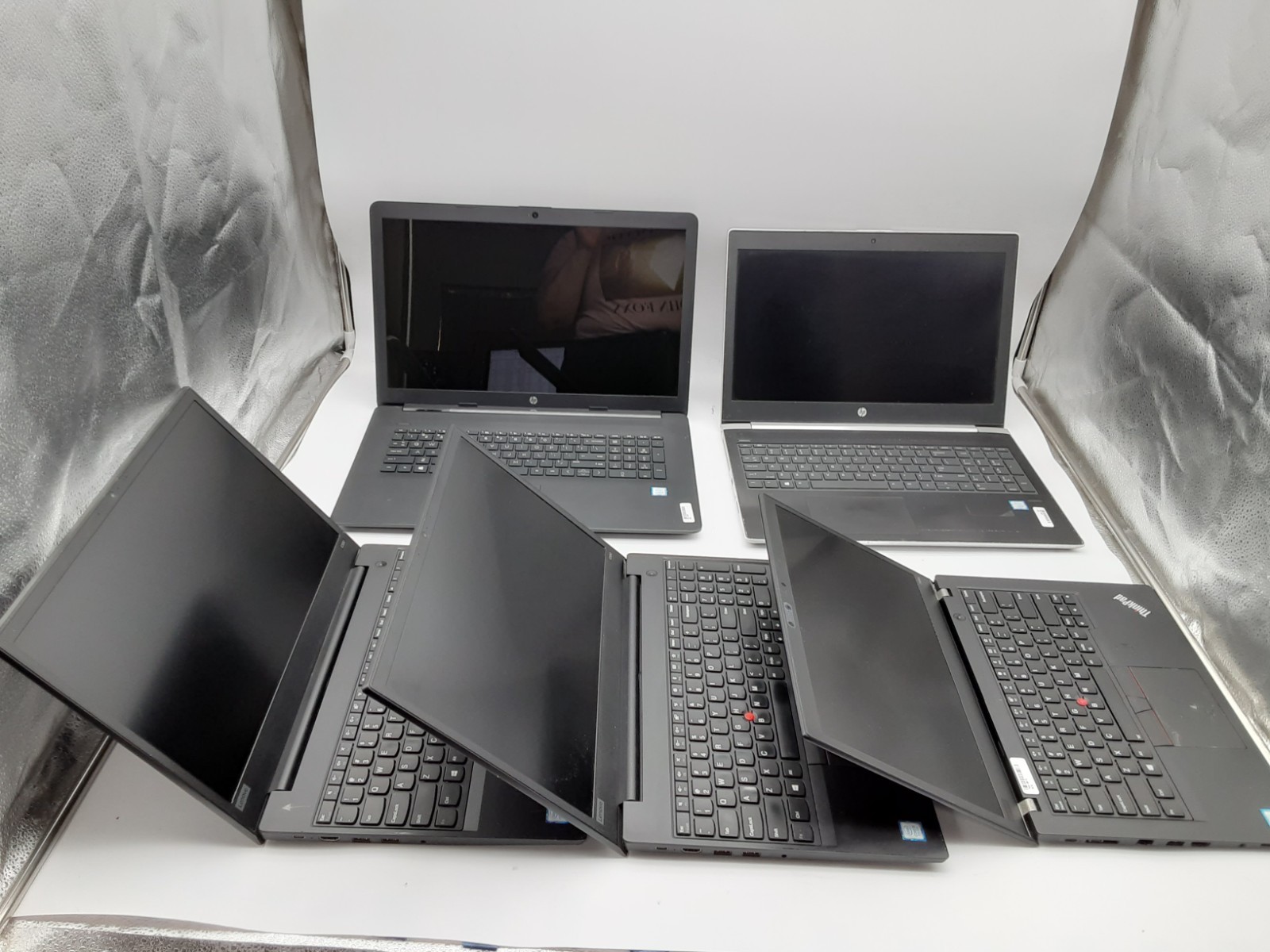 *LOT OF 10* Mixed Brand/Model Laptops | Intel 8th Gen CPUs | No OS | See Desc