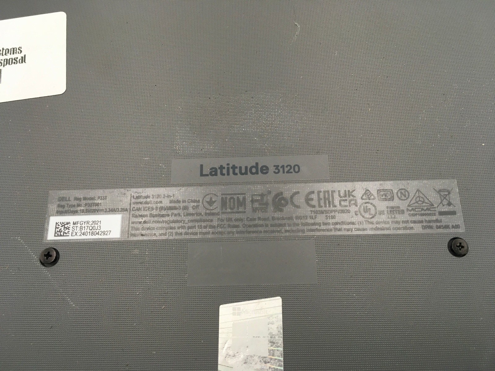 DELL LATITUDE 3120 – LOT OF 2 – FOR PARTS/REPAIR – Intel Celeron N5100 -READ- BB