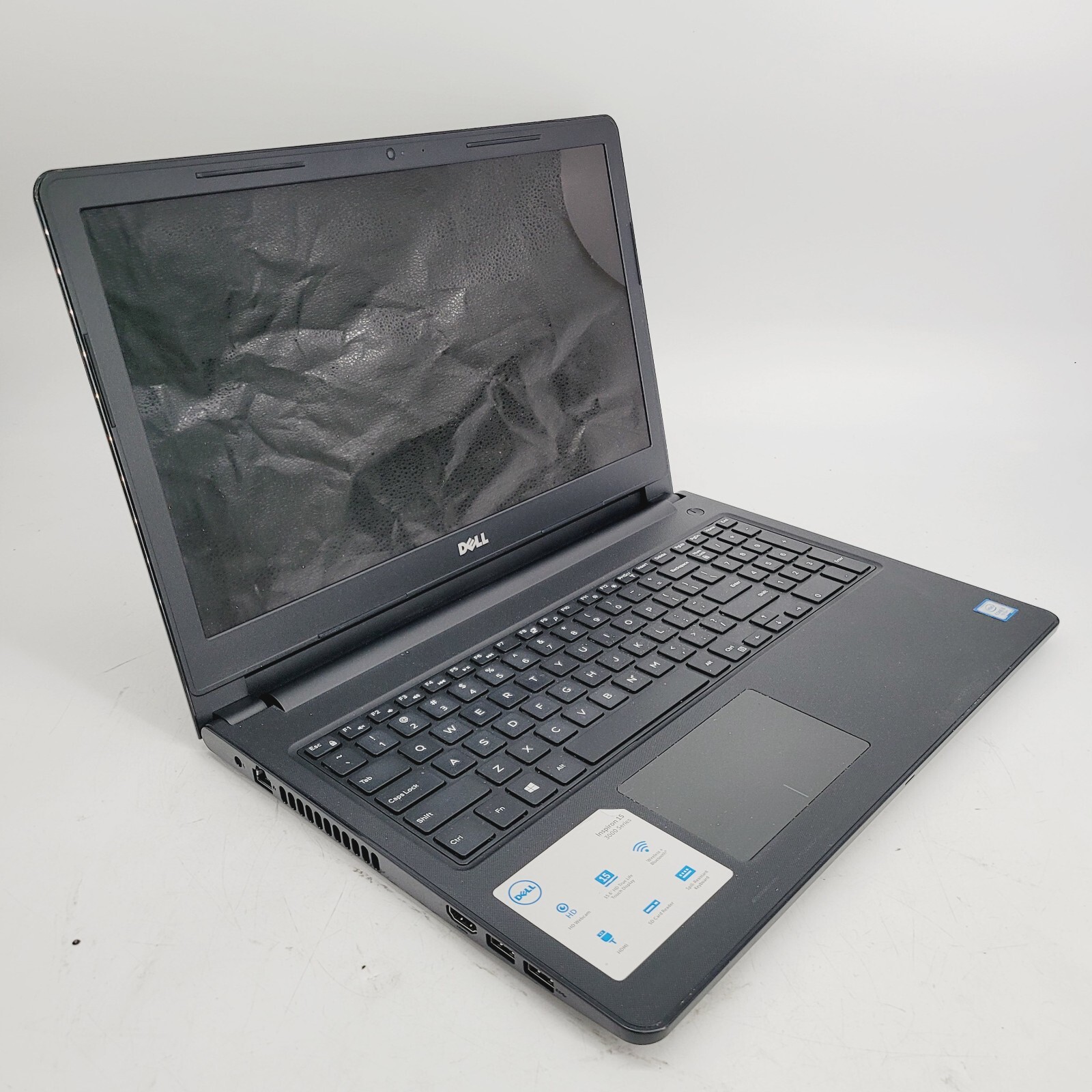 Dell Inspiron 15 Core i3 7100U 2.0GHz 4GB RAM No HDD 15.6″ FOR PARTS