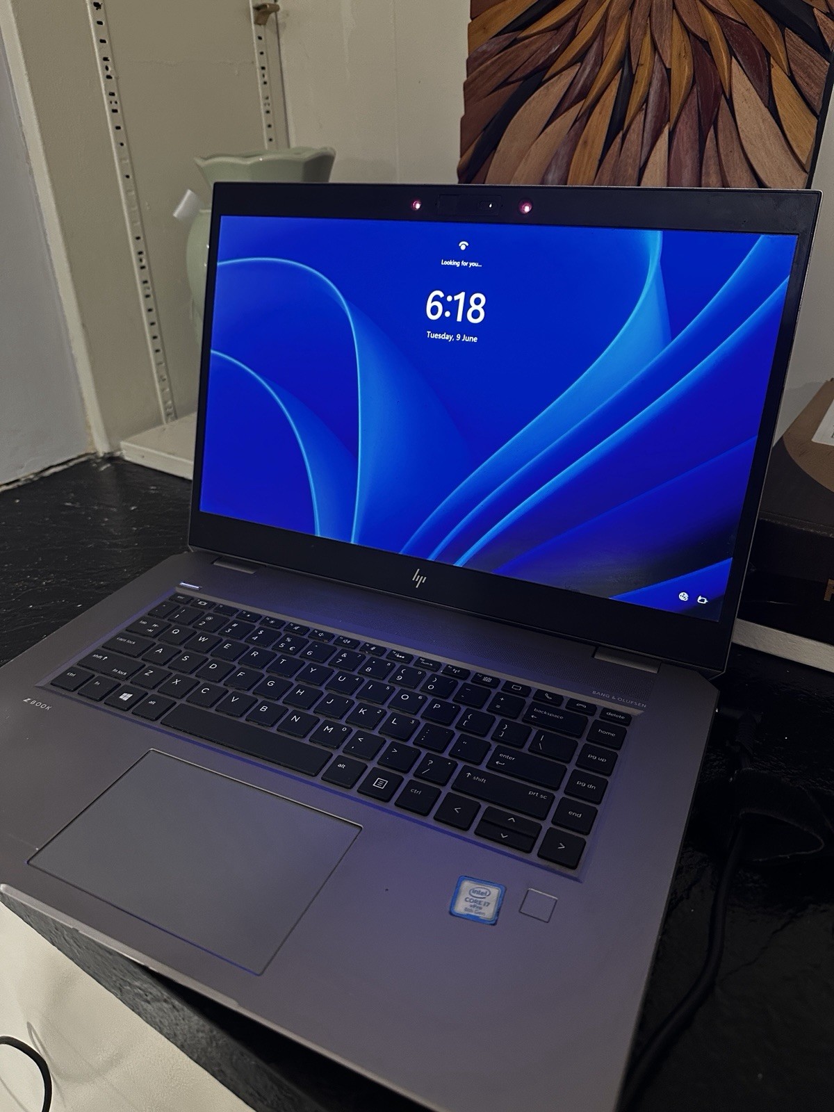 HP ZBook Studio G5 15in i7-8850H 32GB 477GB SSD Win11 Pro 4GB GPU