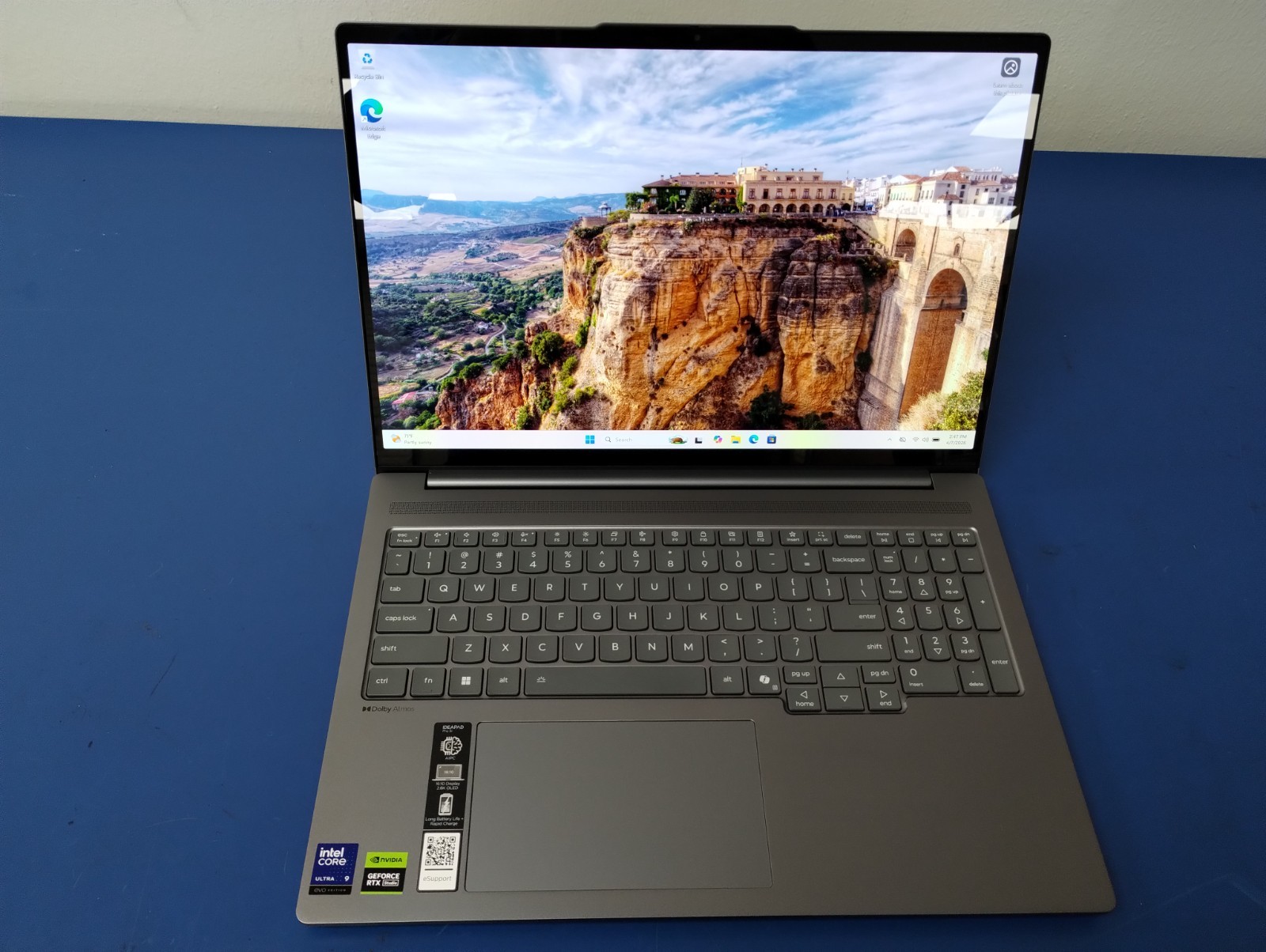 Lenovo IdeaPad Pro 5 16IAH10, Intel Core Ultra 9 285H, 32 GB RAM, 1 TB NVMe SSD