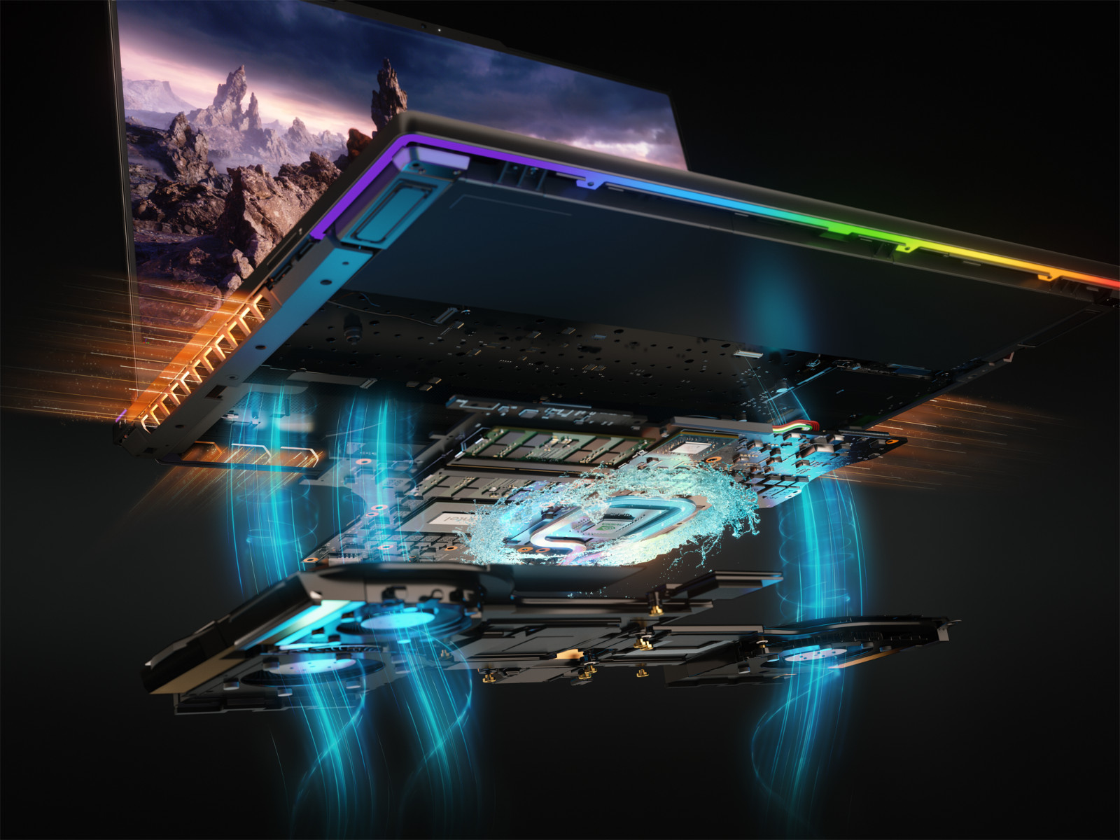LENOVO LEGION 9 i9-14900HX 16″ RTX 4080 32GB 1TB GAMING 3D VR WIN GAR GERMAN
