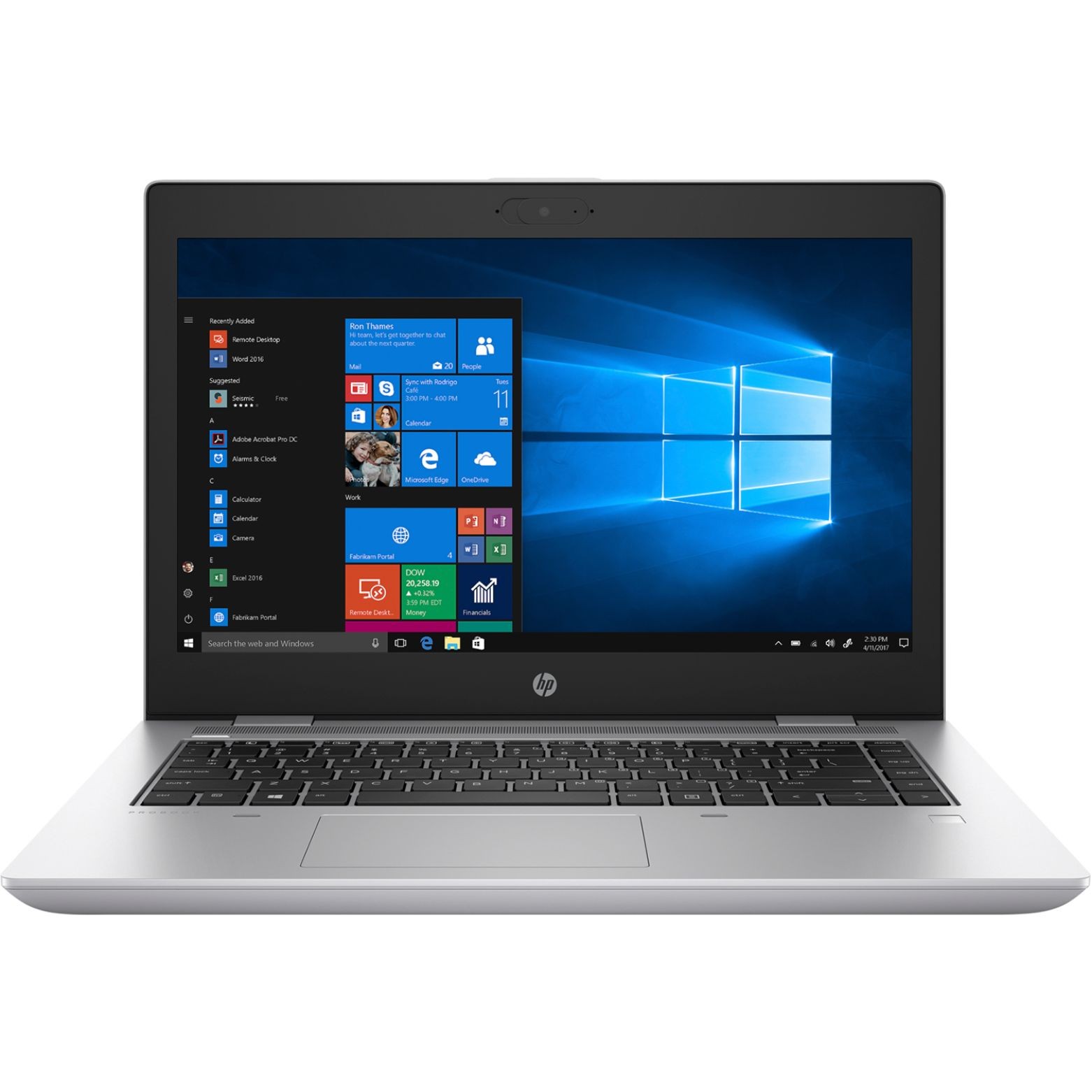 HP ProBook 640 G5 14″ FHD IPS Intel i5-8365U 16GB DDR4 256GB SSD W11P Laptop SL