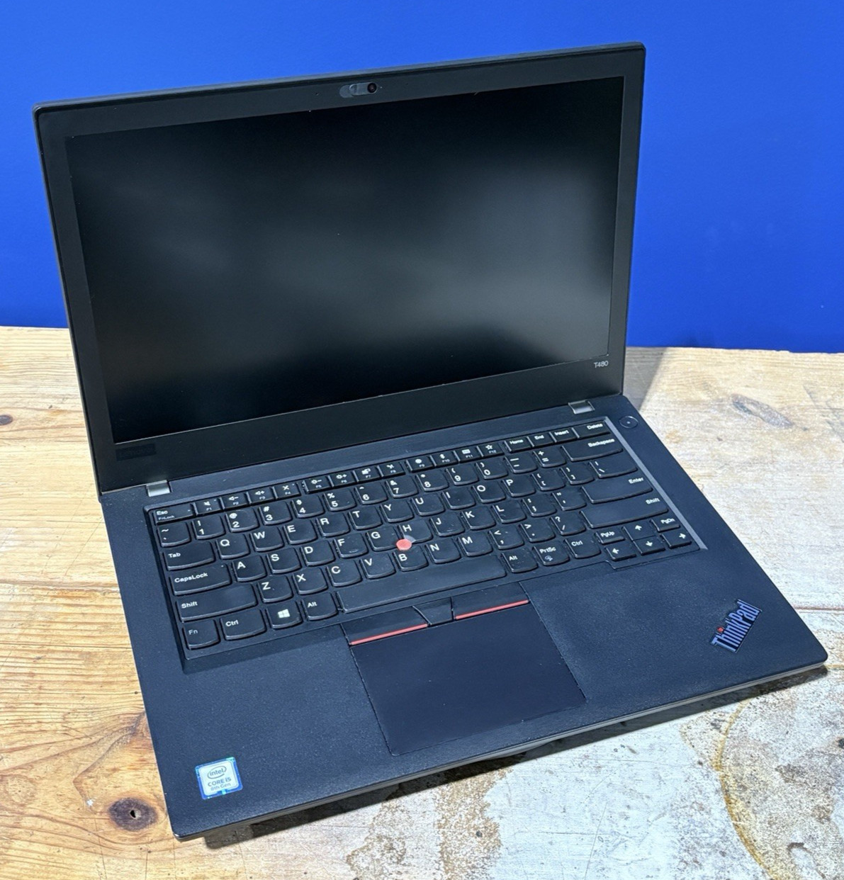 Lenovo ThinkPad T480 14″ FHD i5-8250U 8GB RAM 256GB SSD No OS/Charger
