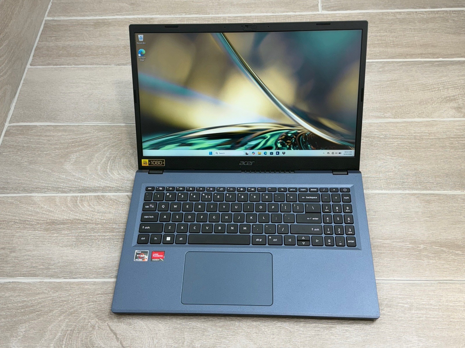 ACER Aspire 3 15 15.6″ Touch Laptop Ryzen 5 7520U 16GB RAM 1TB NVMe Win-11