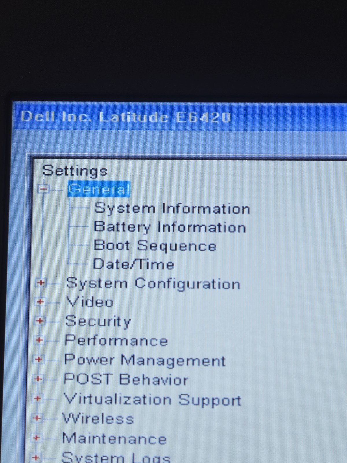 Dell Latitude E6420 Intel Core i5-2520M 2.40GHz, 4GB RAM. No HDD. Boot to BIOS.