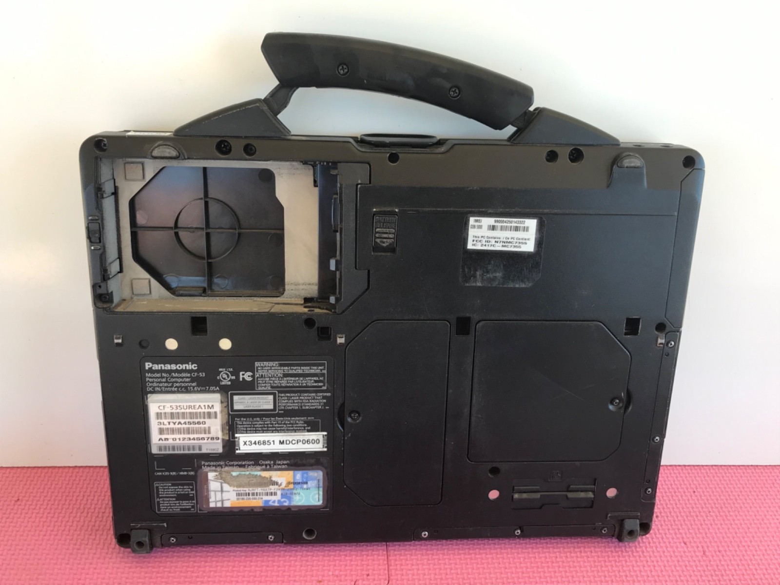 Panasonic Toughbook CF-53 i5-3340M 2.7GHz 8Gb NO HD/ Caddy MK3 53SUREA1M #2