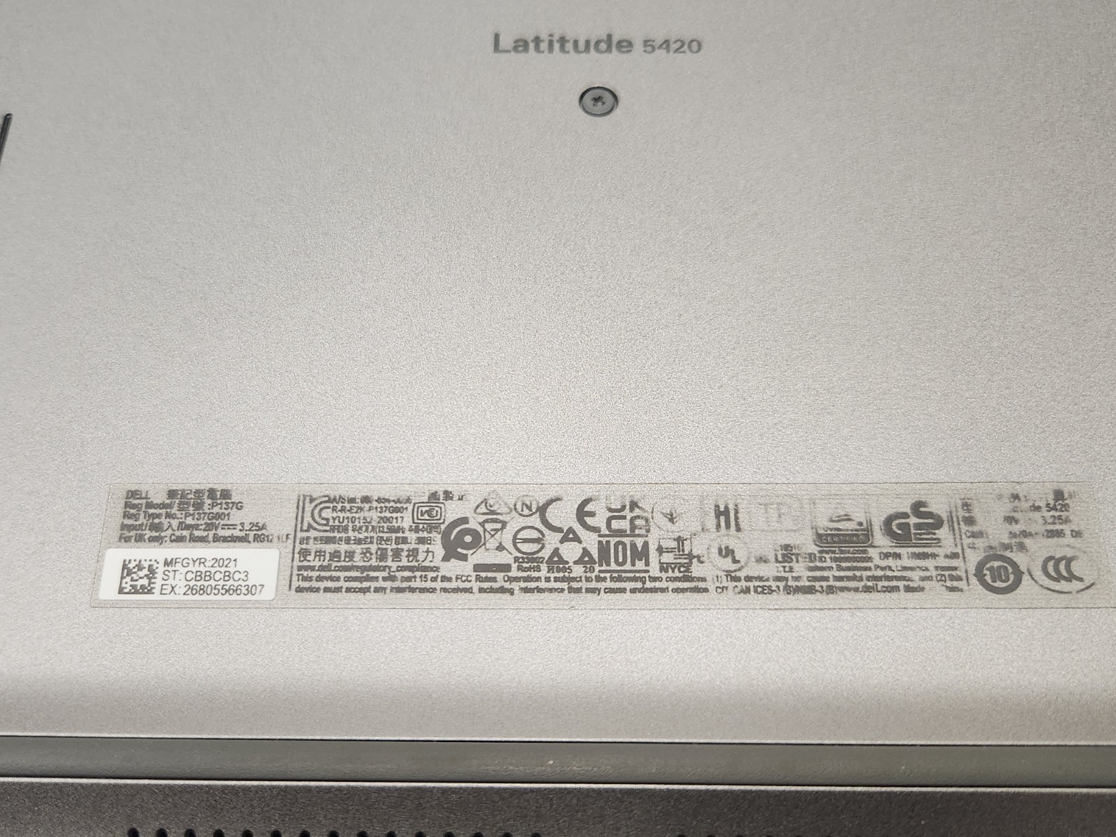 Dell Latitude 5420 14″ Laptop Intel Core i7-1165G7 2.8GHz 8GB RAM 128GB SSD W11P