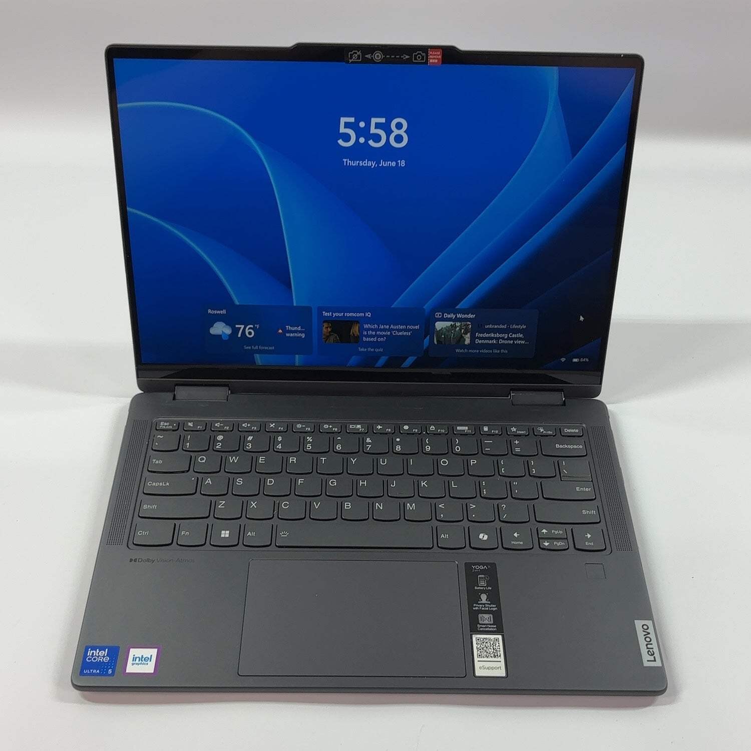 Lenovo Yoga 7 2-in-1 14″ Core Ultra 5 125U 1.3GHz 16GB RAM 512GB SSD