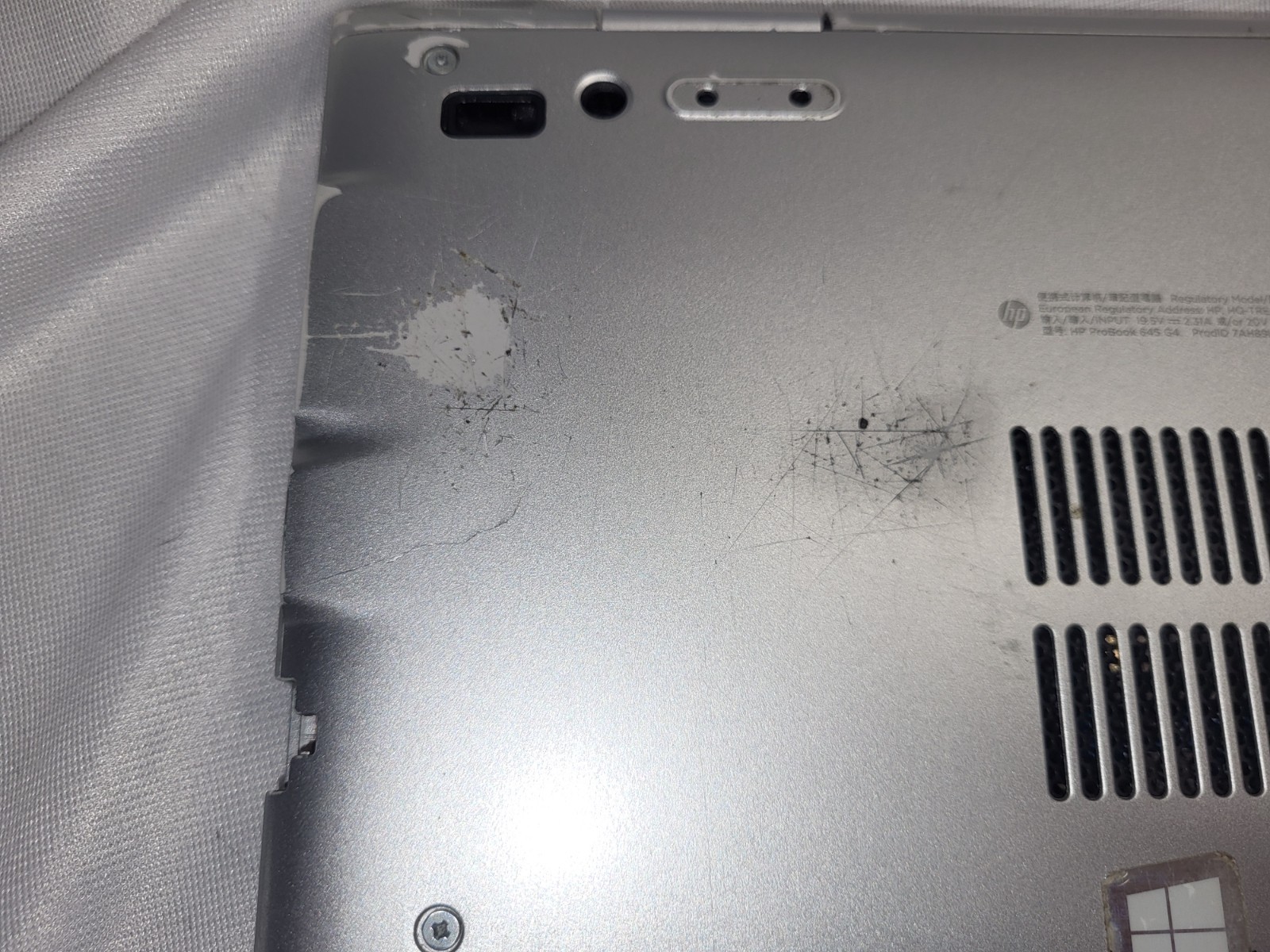 HP ProBook 645 G4 Ryzen 5 Pro 2500u 2.0GHz 8GB Touch Screen -No HHD