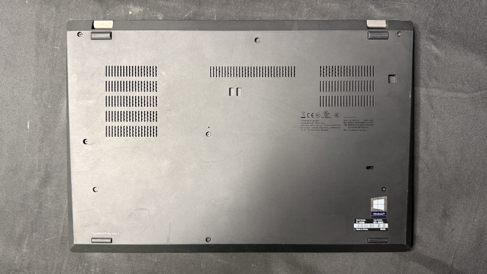 Lenovo ThinkPad P15s Gen 1 15.6″ UHD Intel Core i7-10510U 16GB 512GB SSD