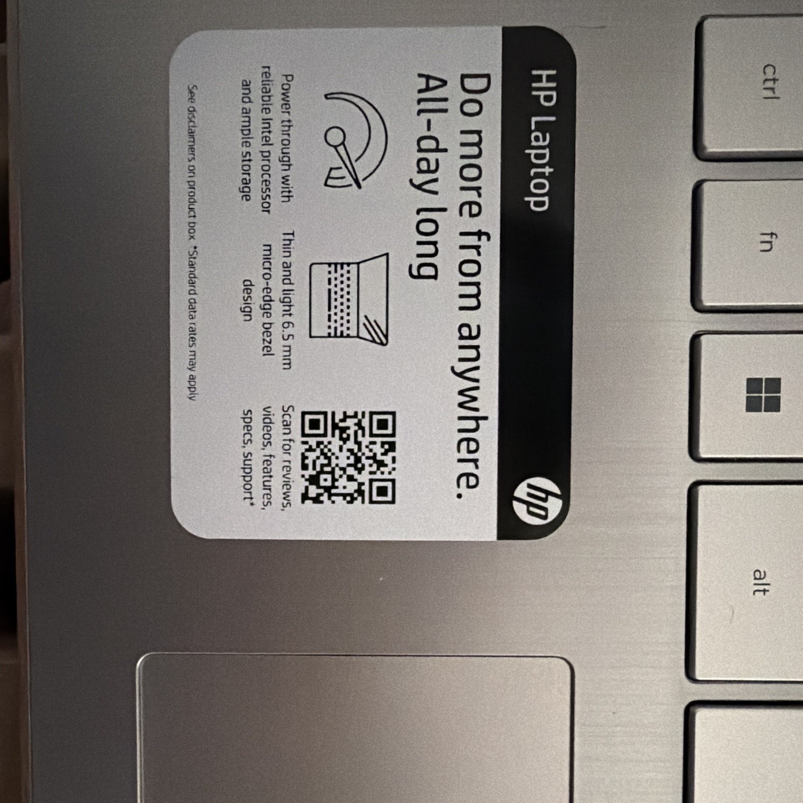 HP 15.6in Notebook/Laptop Intel Core i3 Gold Casual Computing