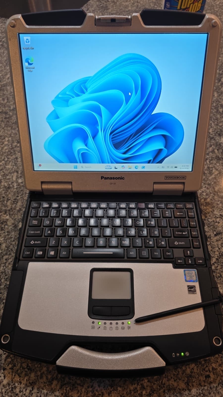 Panasonic Toughbook CF-31 MK6 i5-7300U 16GB 256GB SSD 4G GPS Rugged Laptop