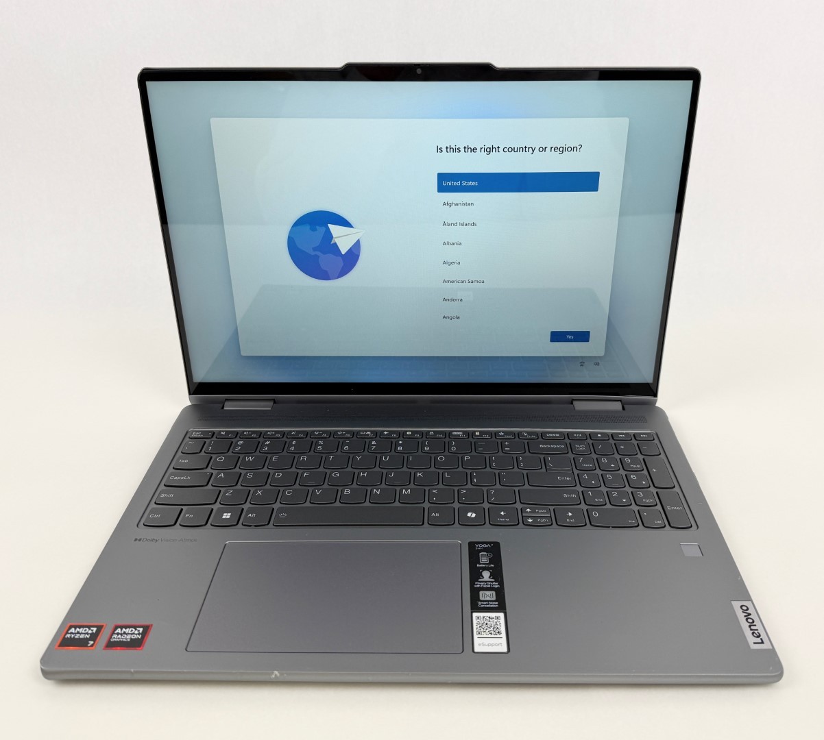 Lenovo YOGA 7 16AHP9 16″ 1920×1200 Touch Ryzen 5 8640HS 8GB 1TB W11H 2in1 READ
