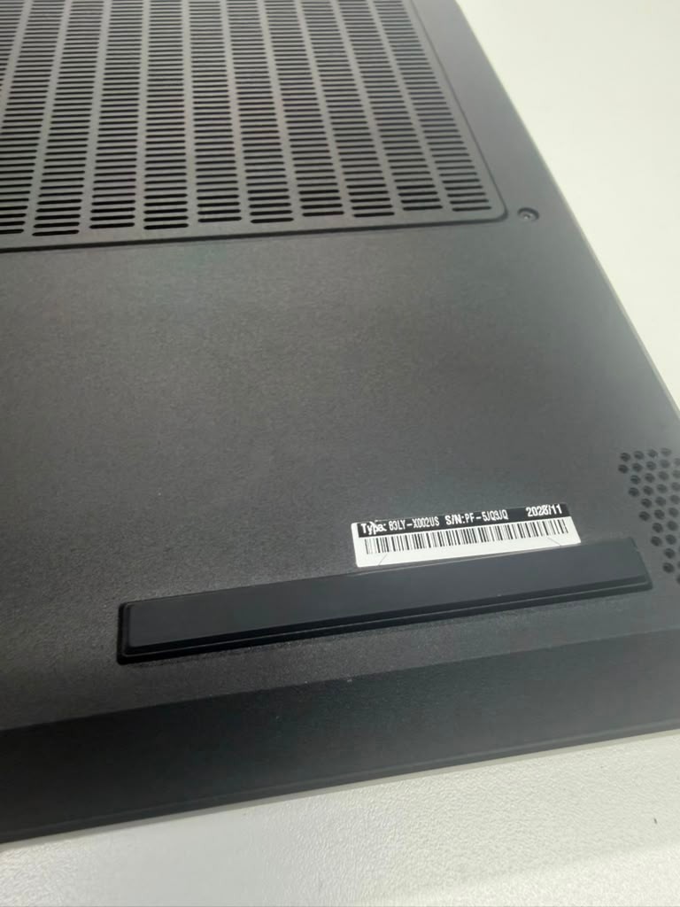 Lenovo Legion 5 15IRX10 i7-14700HX, 20C (8P + 12E) / 28T, P-core 2.1 / 5.5GHz