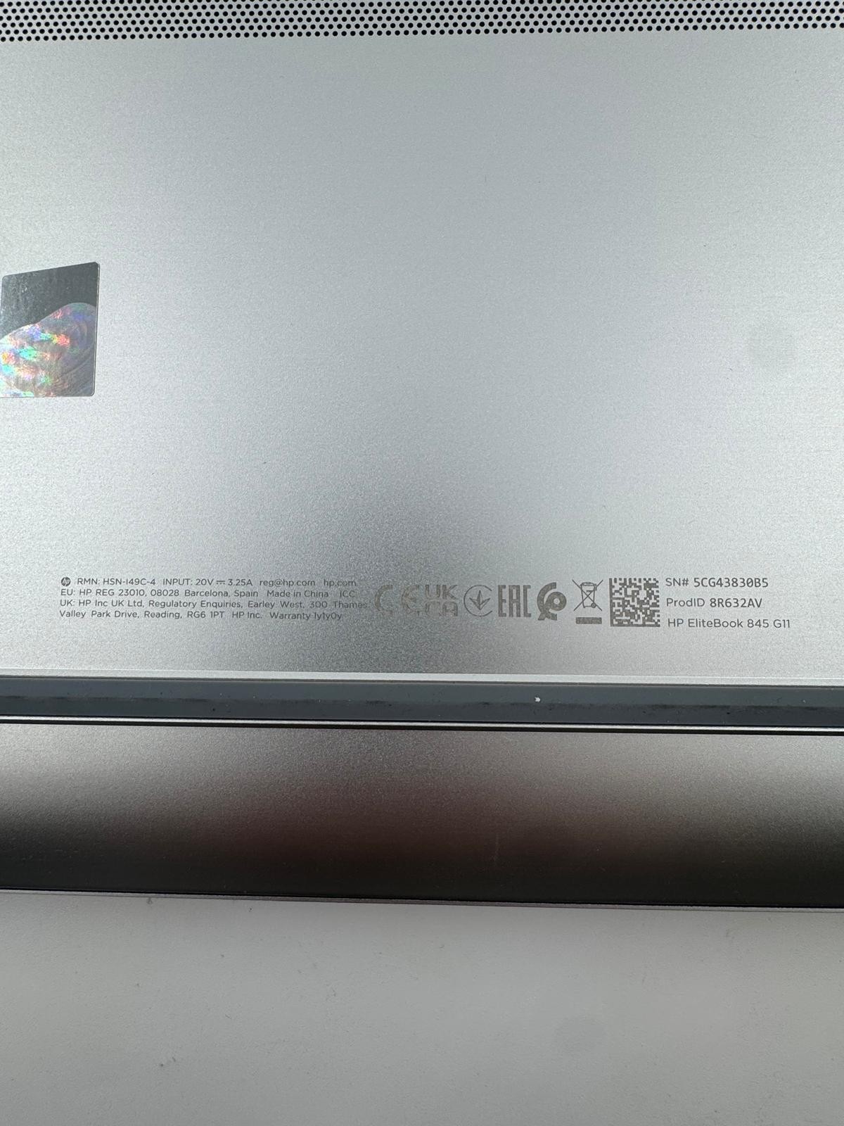 hp elitebook 845 g11 RYZEN 5 PRO 8540U 16GB 512GB SSD 14