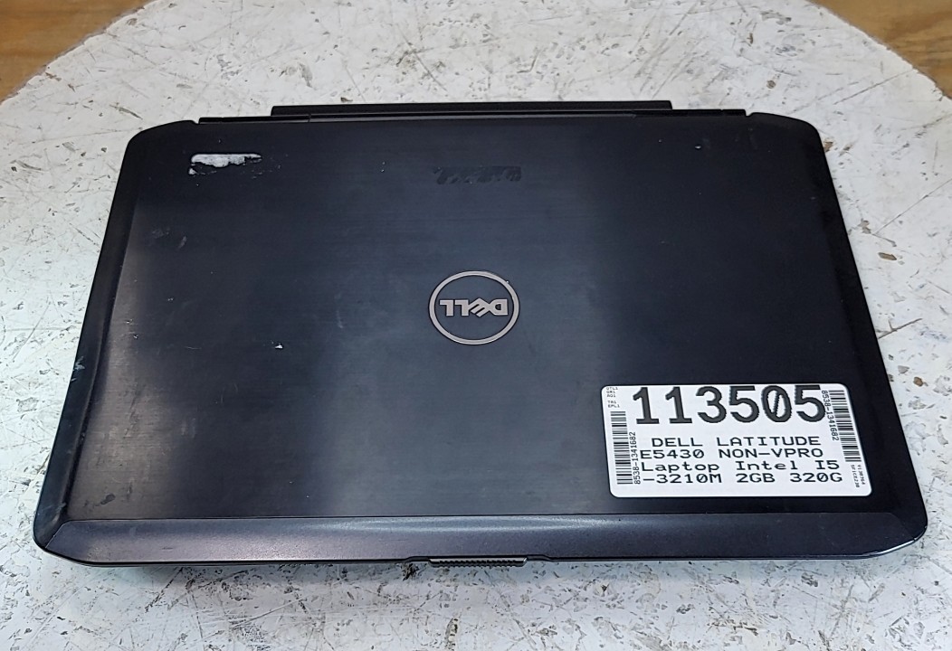 DELL LATITUDE E5430 NON-VPRO Laptop Intel I5-3210M 2GB 320GB SEE NOTES