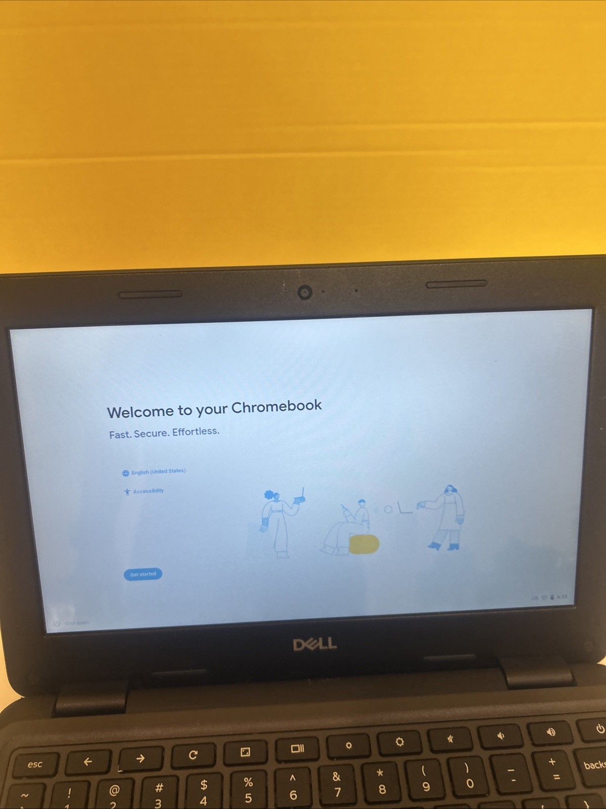 Dell 3100 Touchscreen Chromebook Working Great Description Bezel Read