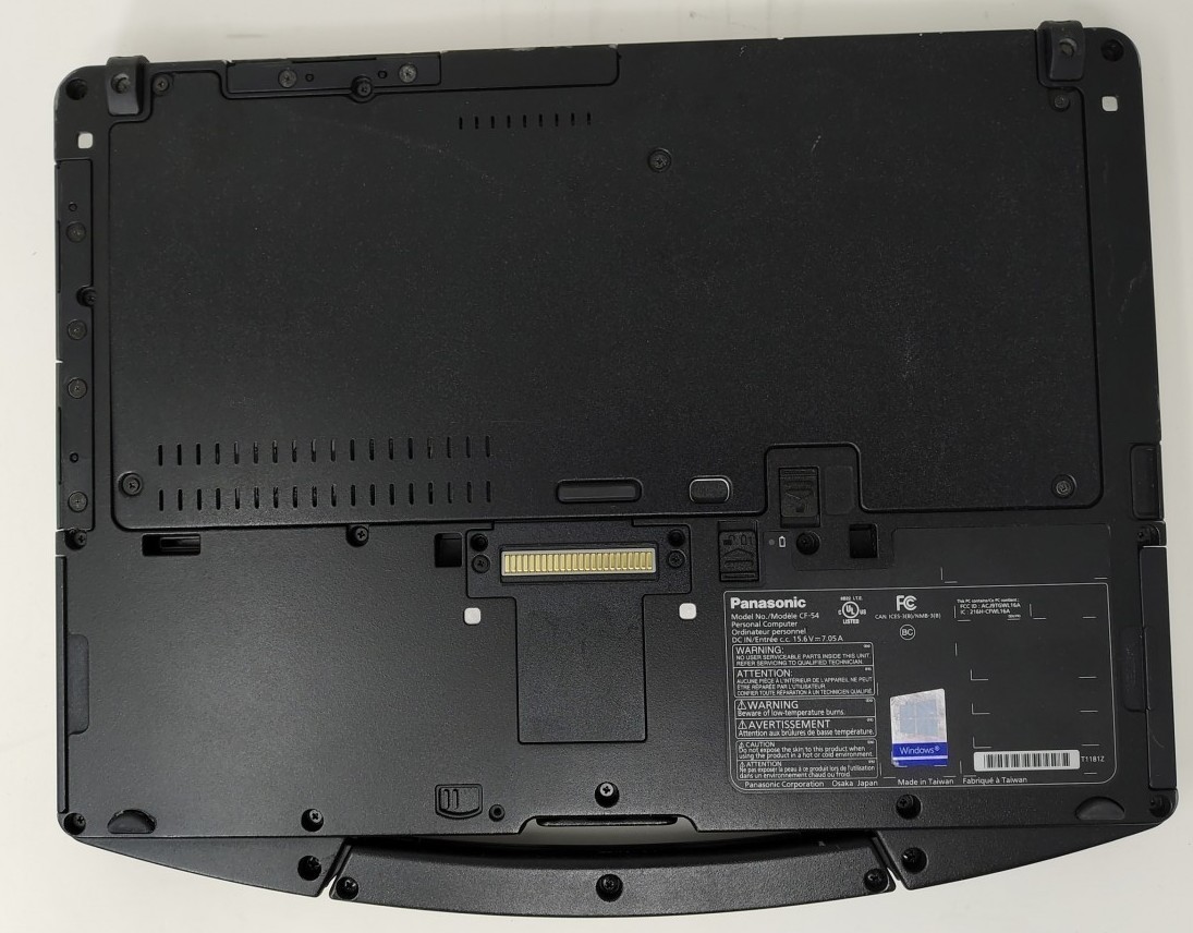PANASONIC CF-54-3 Rugged PC Laptop Intel I5-7300U 8GB SEE NOTES
