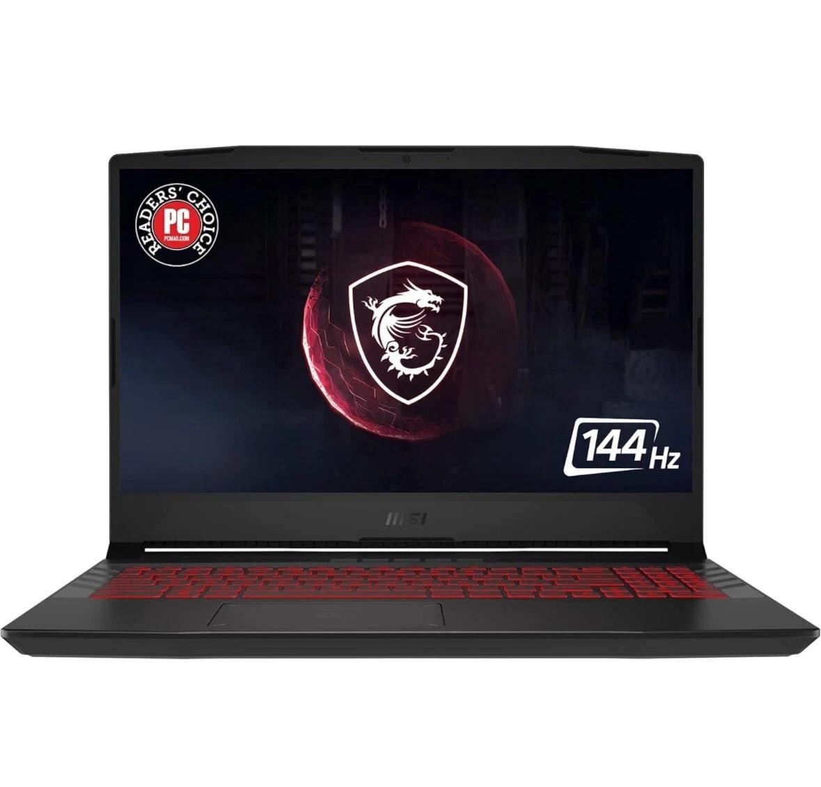 MSI GL66 15.6″ 144Hz Gaming Laptop 16GB RAM 512GB SSD Intel Core i7-11800H Win10