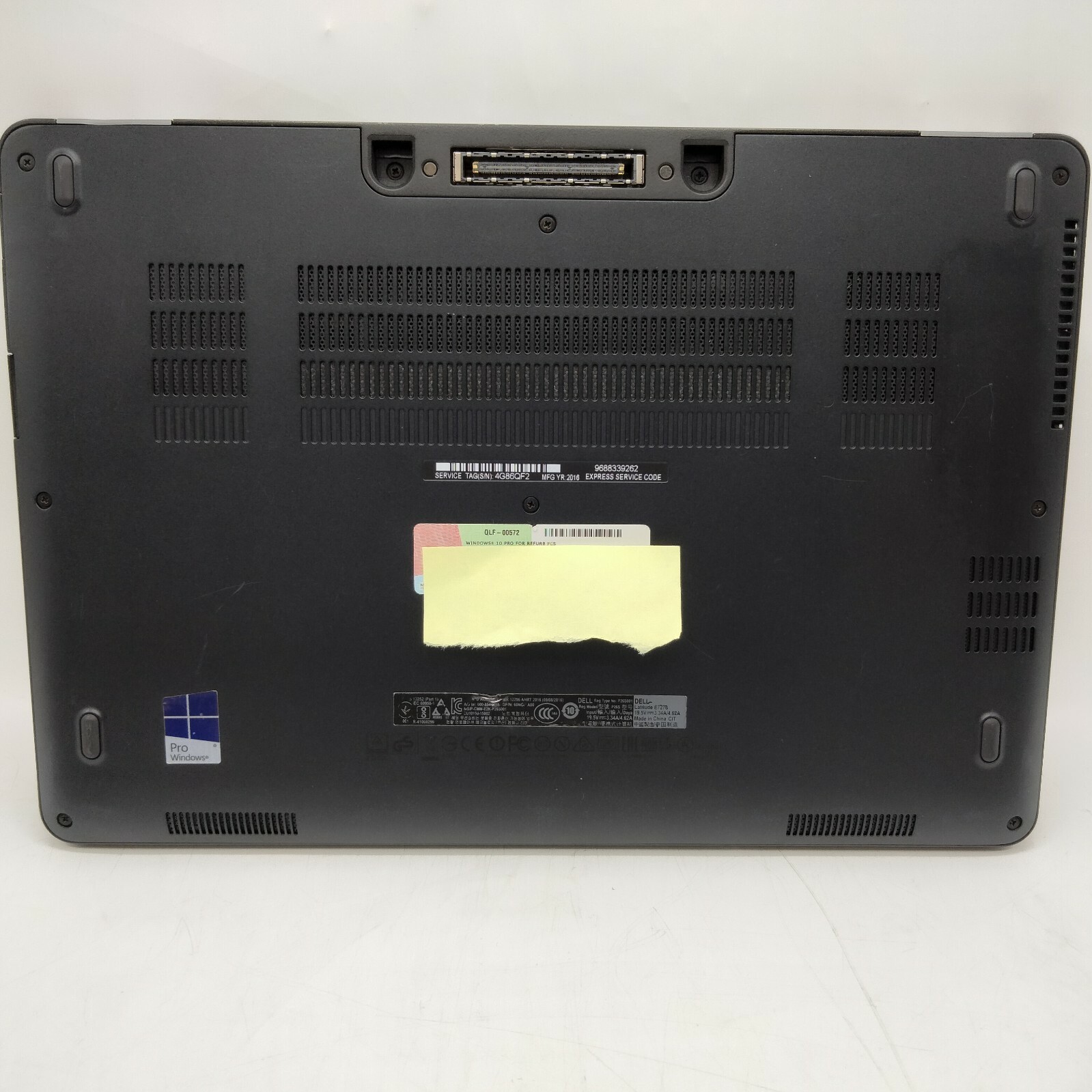 Dell Latitude E7270 Laptop – i5-6300U CPU 8GB RAM 256GB SSD WIN 10 PRO Webcam