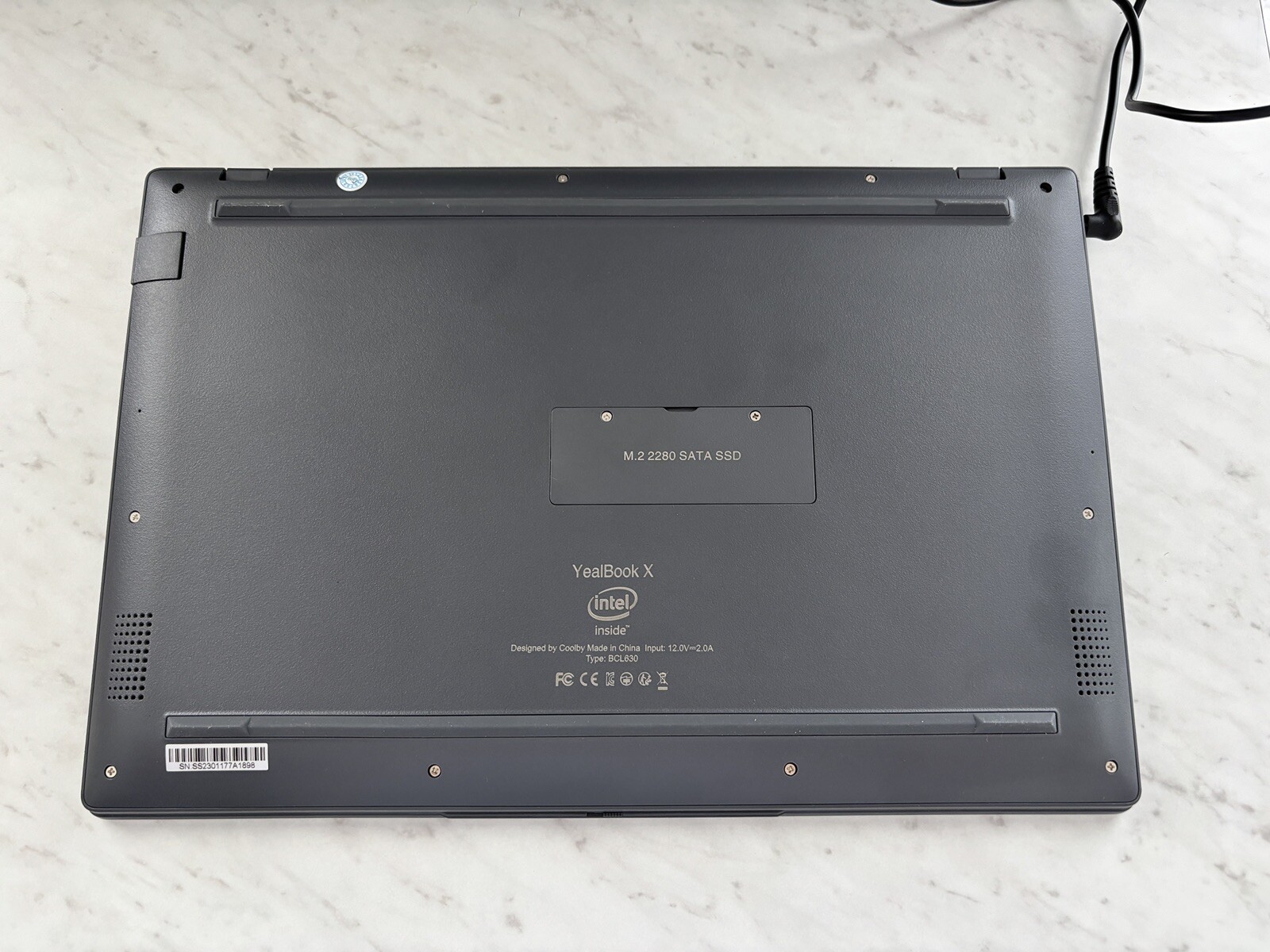 Coolby YealBook X BCL630 Black 12GB RAM 256GB Storage 14” Win 11 **Read**
