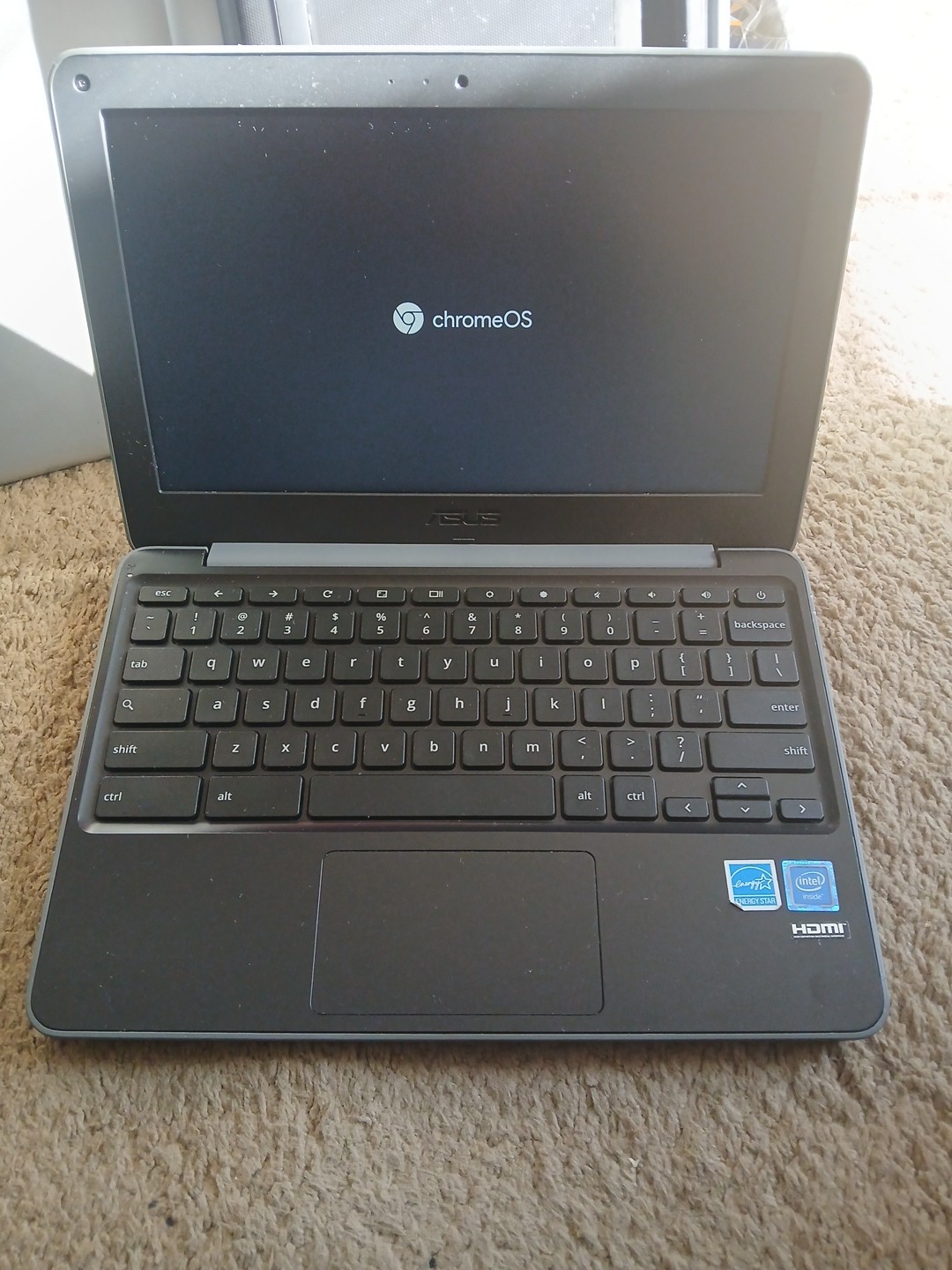 Asus Chromebook 11.6″ C202SA-YS02-GR Intel Celeron N3060 4GB 16GB eMMC