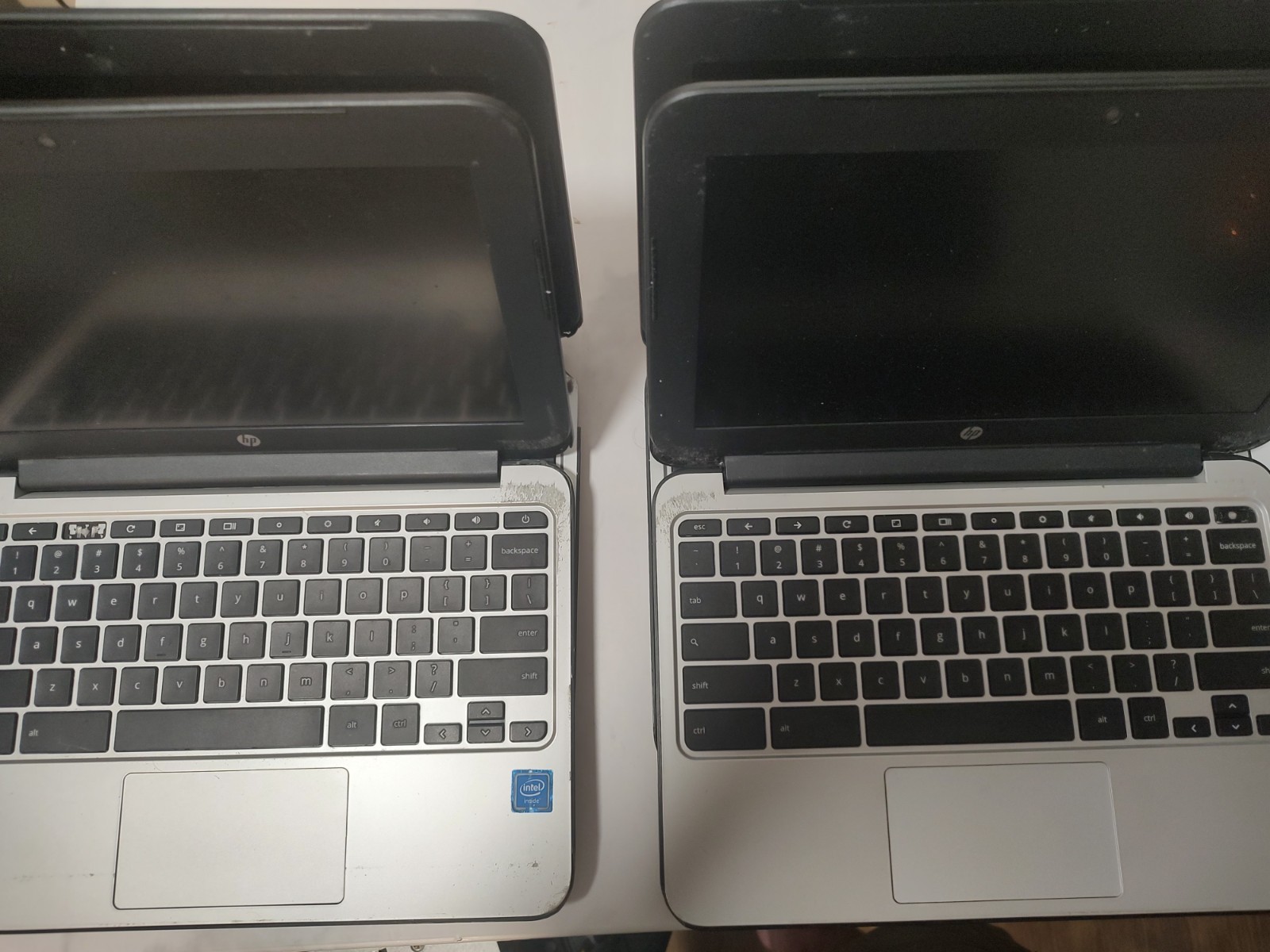 Lot of 4 HP Chromebook 11 G4 TPN-Q151 11.6″ Untested FOR PARTS/REPAIR