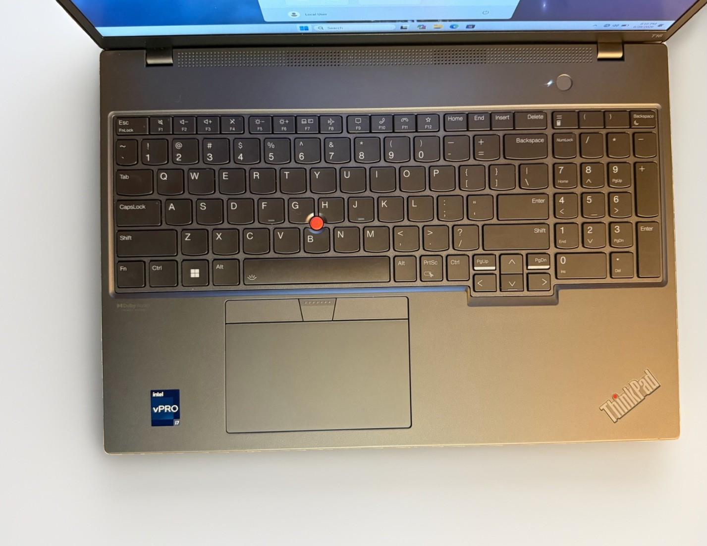 Lenovo T16 | WIN 11 PRO | 16in | i7 vPRO | 16GB | 1TB SSD | Touchscreen