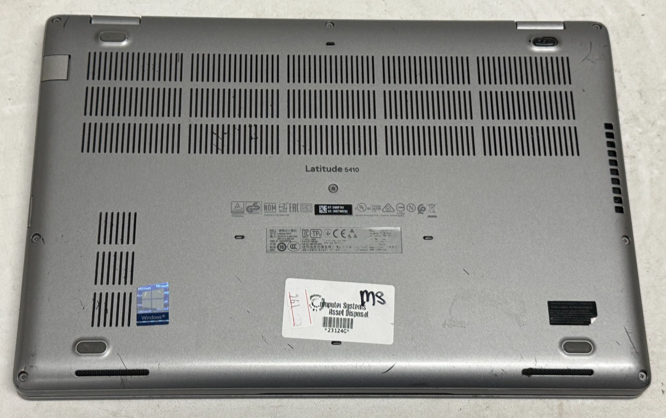Dell Latitude 5410 14″ (i5-10210u 1.60GHz – 16GB RAM – 512GB SSD – Win11Home)