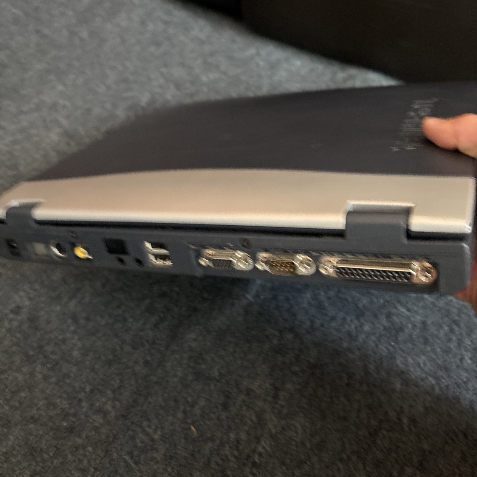Toshiba 1800 Satellite CDROM 184mb RAM 9.35GB HDD 3.5″ Floppy*Needs New Battery*