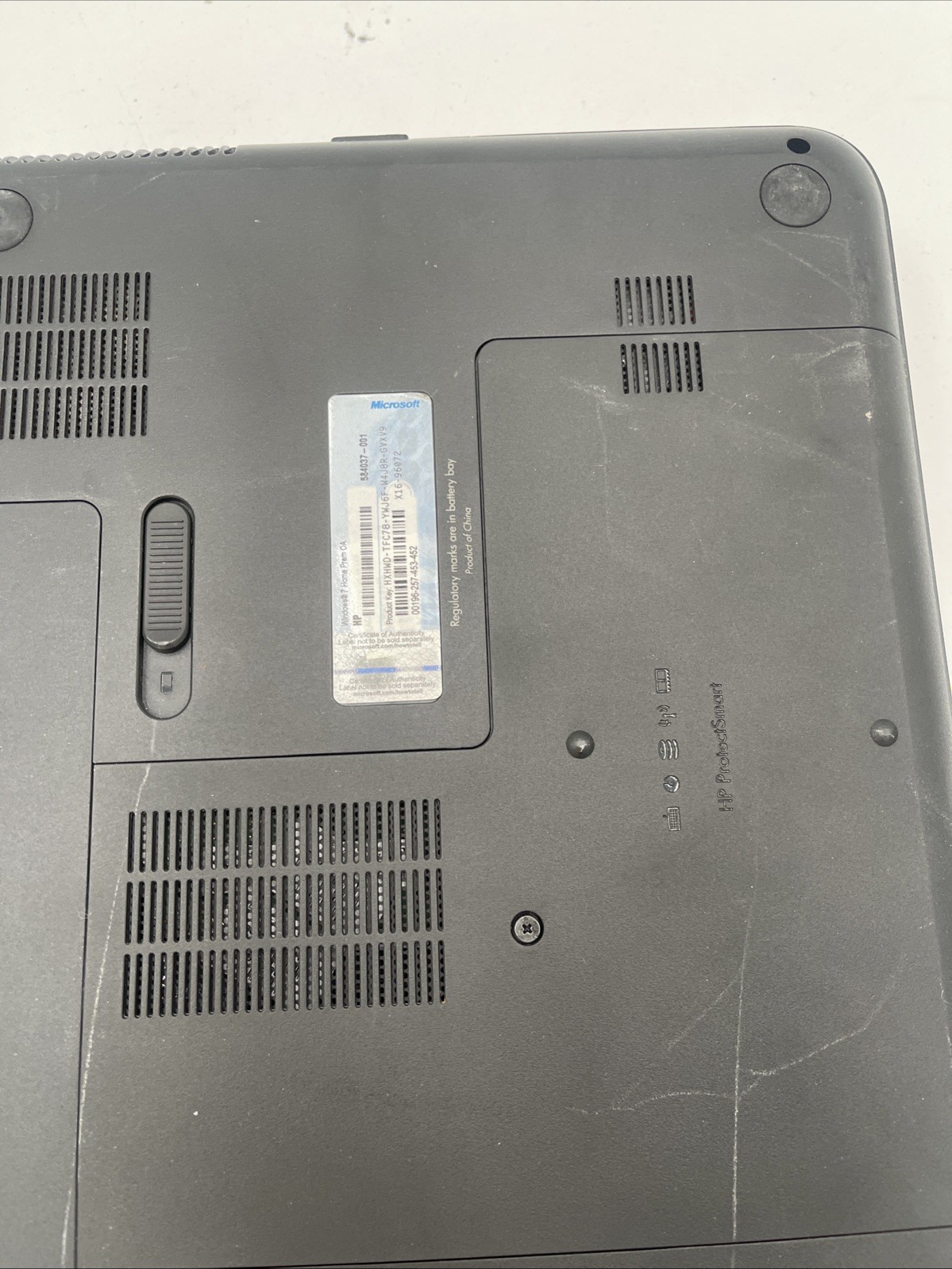 HP Pavilion Laptop AMD G6 4400M 4GB Ram – Power tested only – Sold As Is