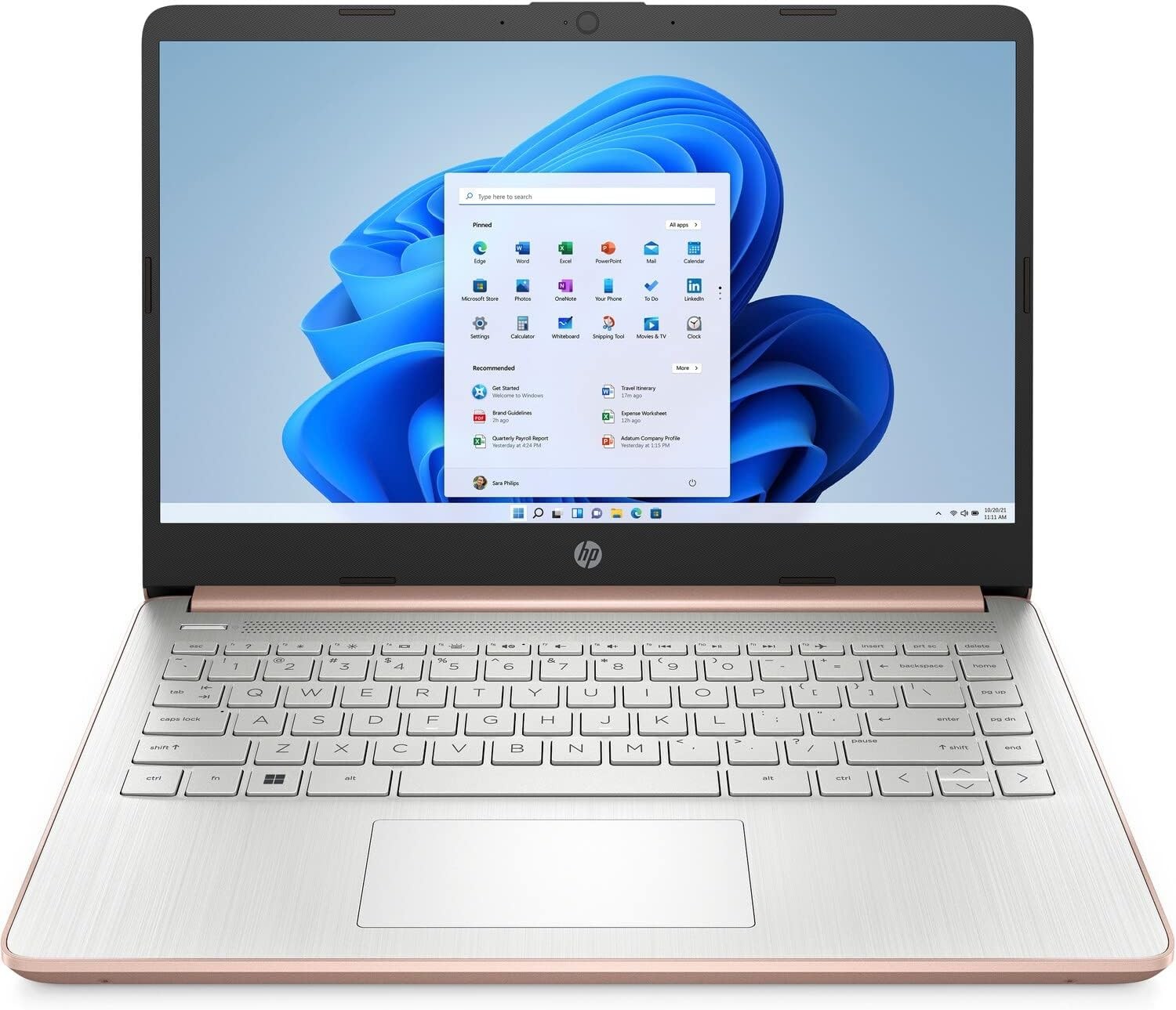HP Laptop 14-DQ0054DX 14″ Intel Celeron N4120 4GB RAM, 64GB eMMC Storage Win11 H