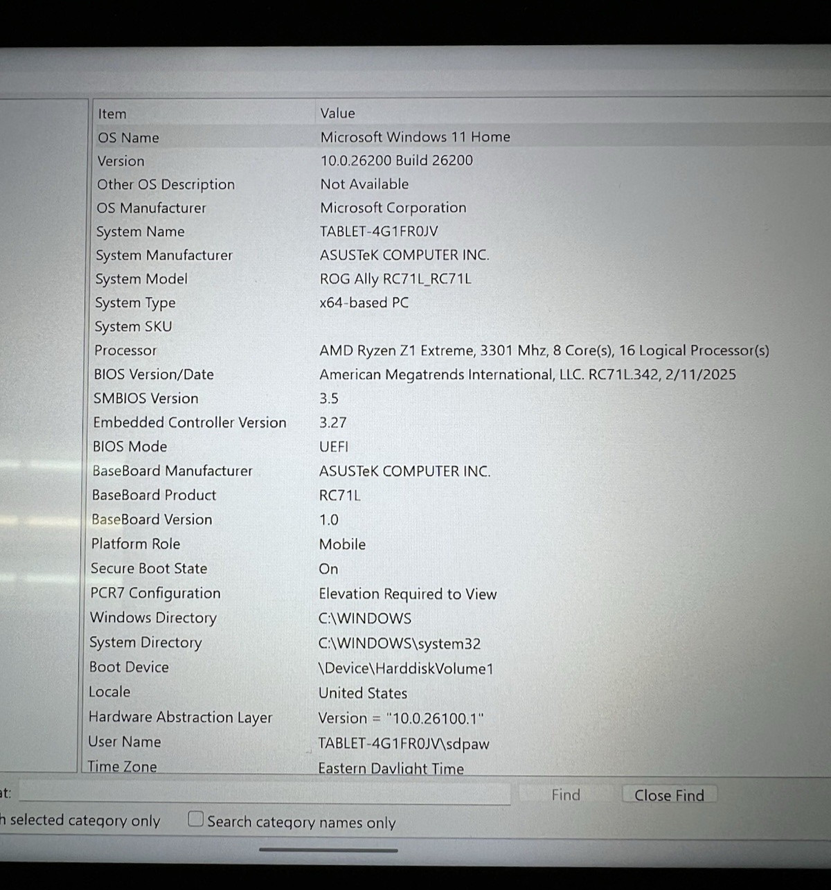 Asus ROG Ally 7″ AMD Ryzen Z1 Extreme 16GB RAM 512GB b-2
