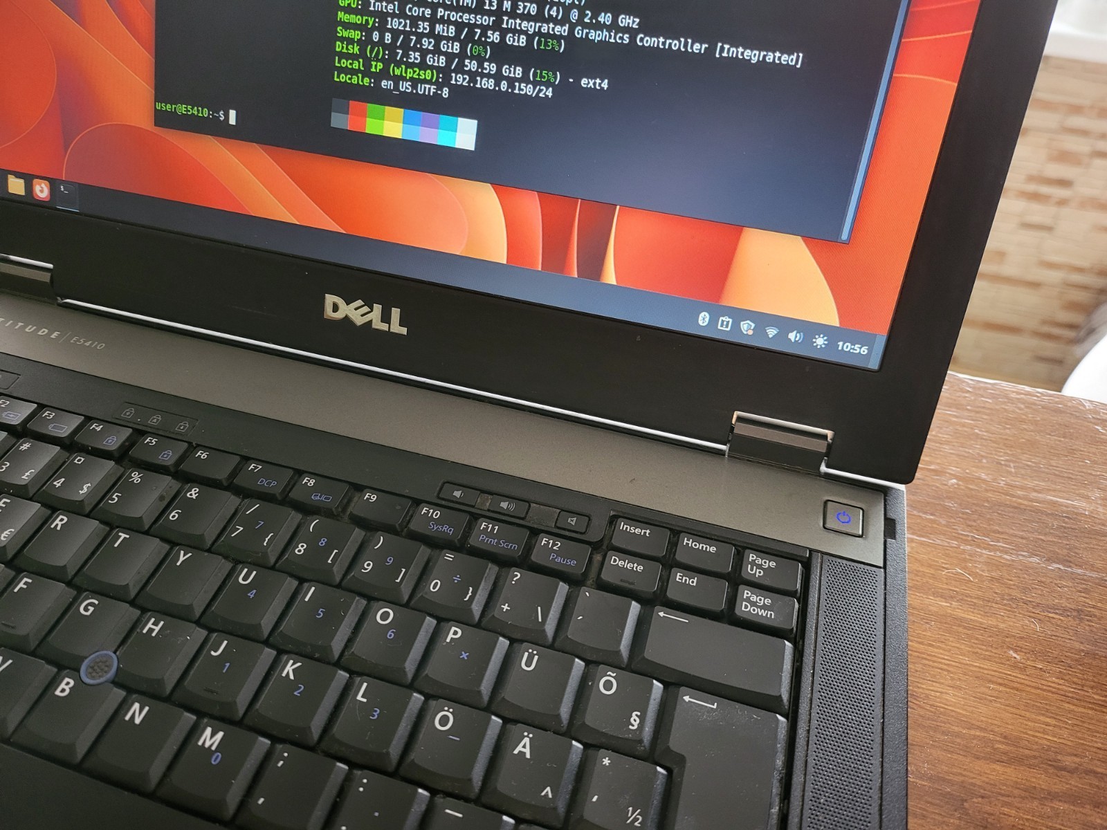 Dell Latitude E5410 / Intel i5 M520 / 8GB RAM / 64GB SSD