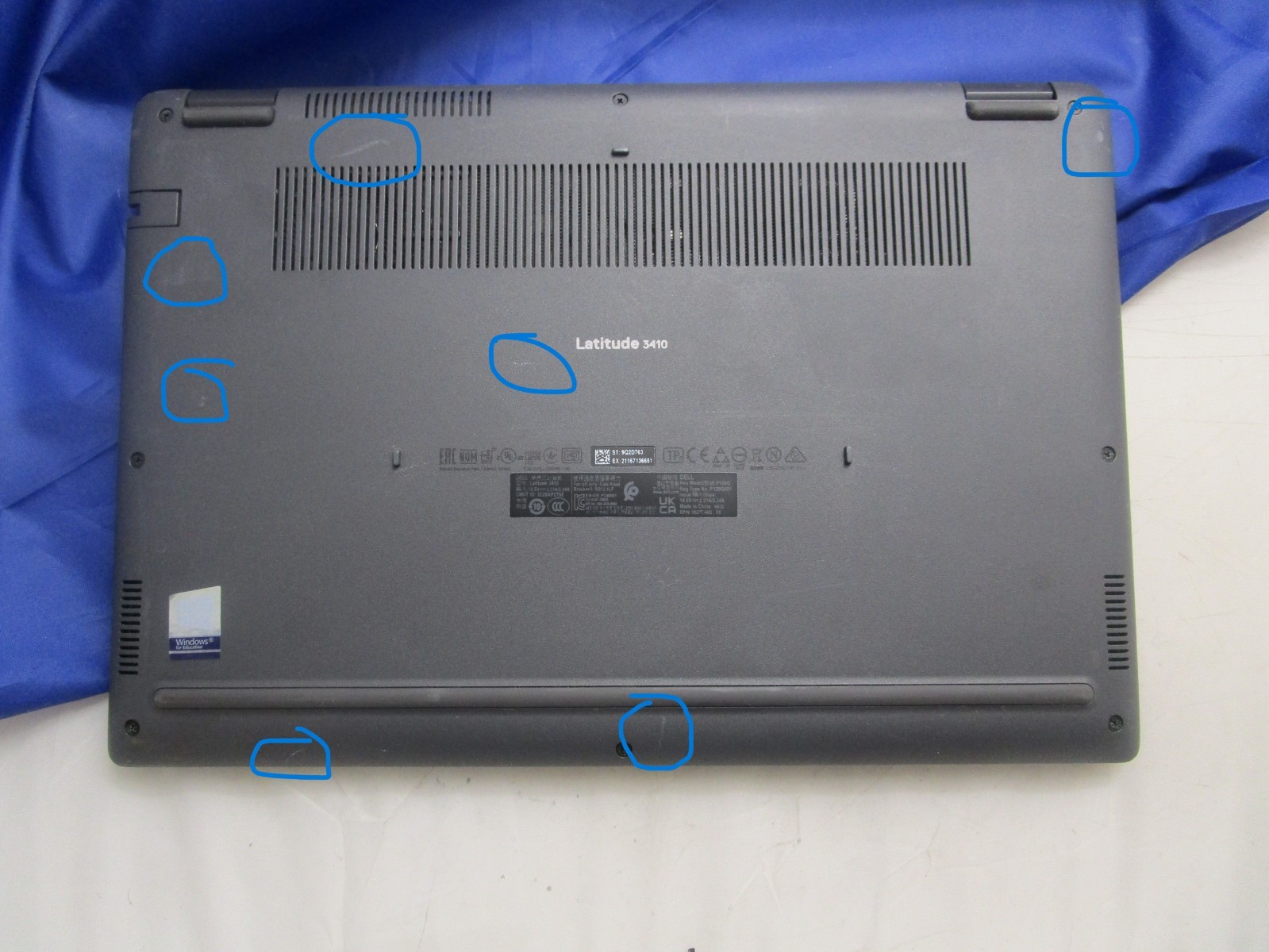 Dell Latitude 3410 Intel i3-10110u 2.10GHz 4GB RAM 500GB SSD Windows 11 Pro*