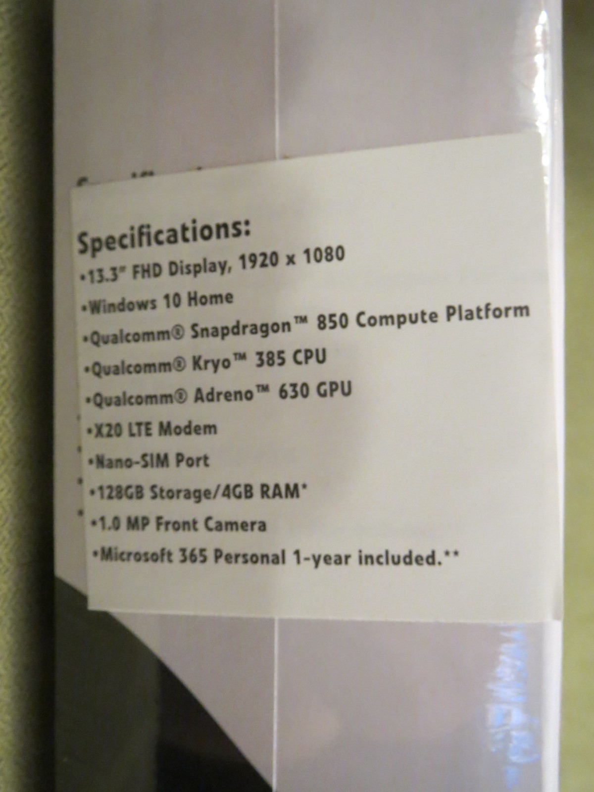 Gateway (Cow Theme) 13.3 inch Ultra Slim Notebook GWTN133-1BK, EMPTY BOX ONLY