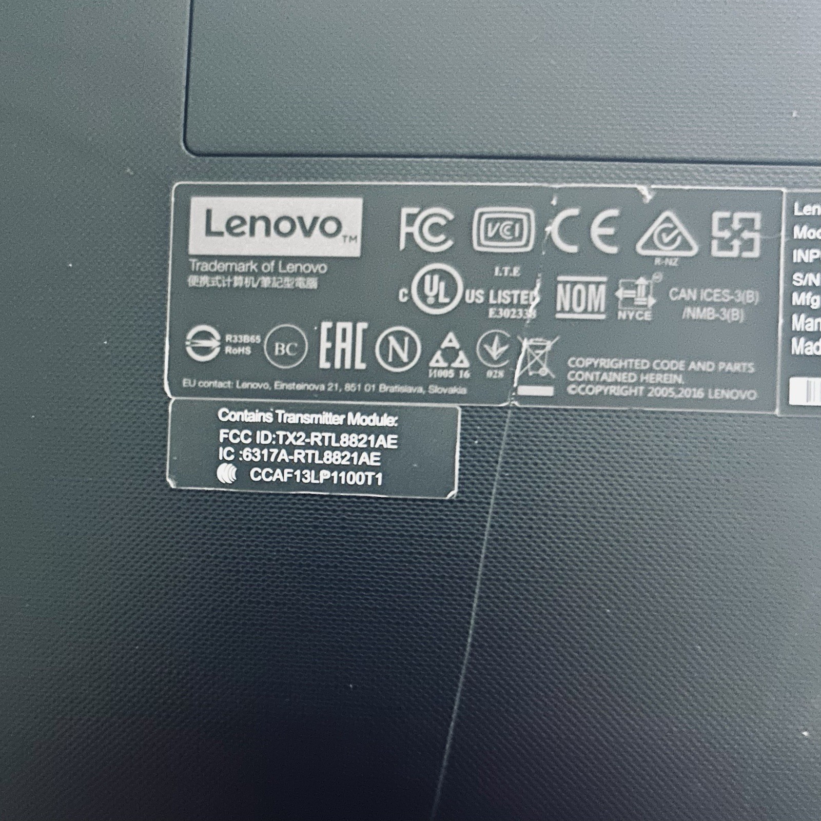 Laptop Lenovo ideapad 310-15abr 15.6″ AMD A12-9700P 2.5Ghz 12GB – 1TB HDD- 2 AC