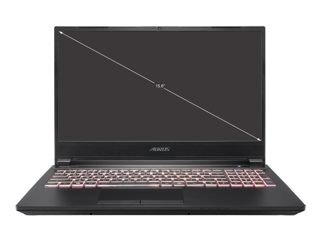 Aorus 5 SB-7US1130SH 15.6″ 144 Hz IPS Intel Core i7 10th Gen 10750H (2.60 GHz) N
