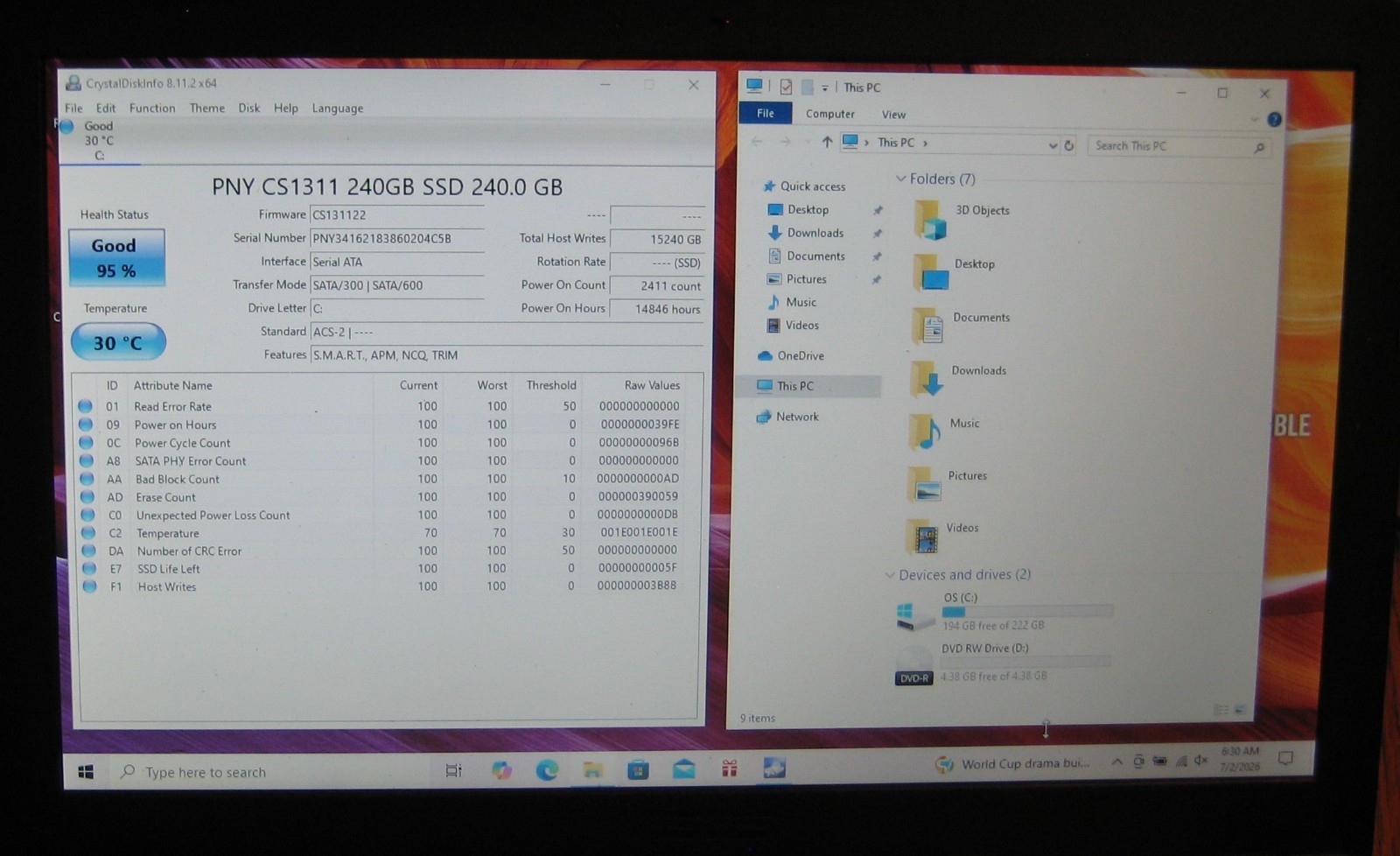 Asus Sonic Master X541N, Pentium N4200@1.1GHz, 8GB RAM, 240 GB SSD, Win 10 Home