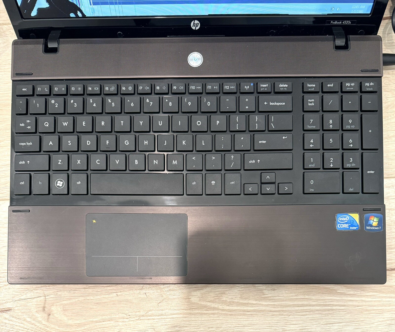 HP ProBook 4520s 15.6″ – i3 M380 2.53GHz Windows 7