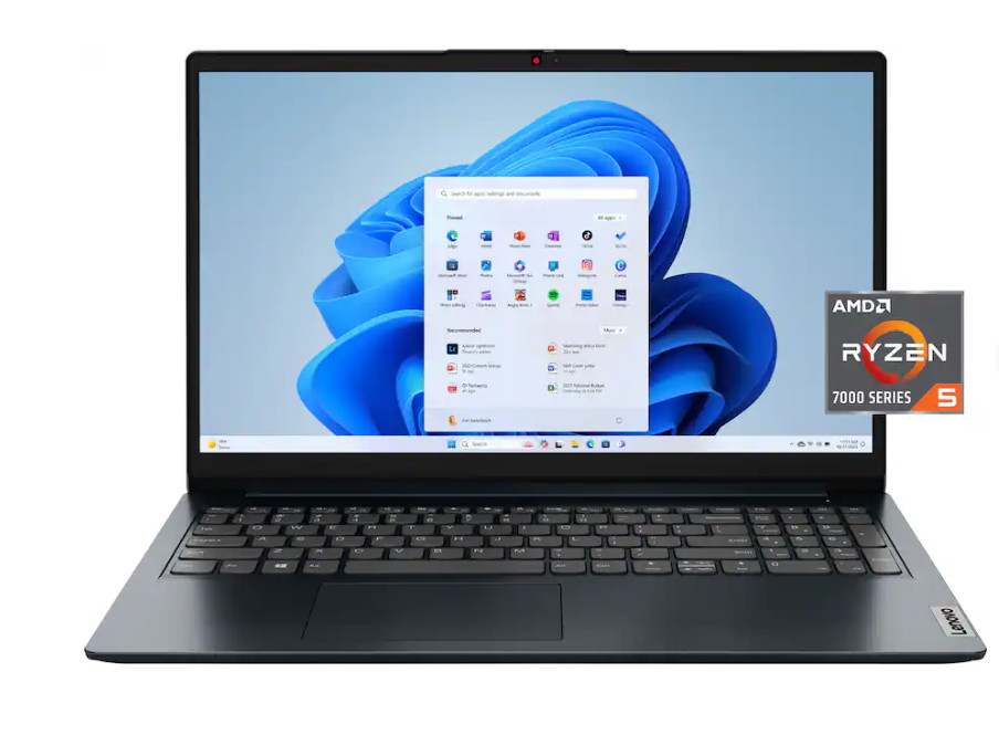 Lenovo IdeaPad 1 15.6″ FHD Ryzen 5 7520U 8GB 256GB SSD Laptop Used