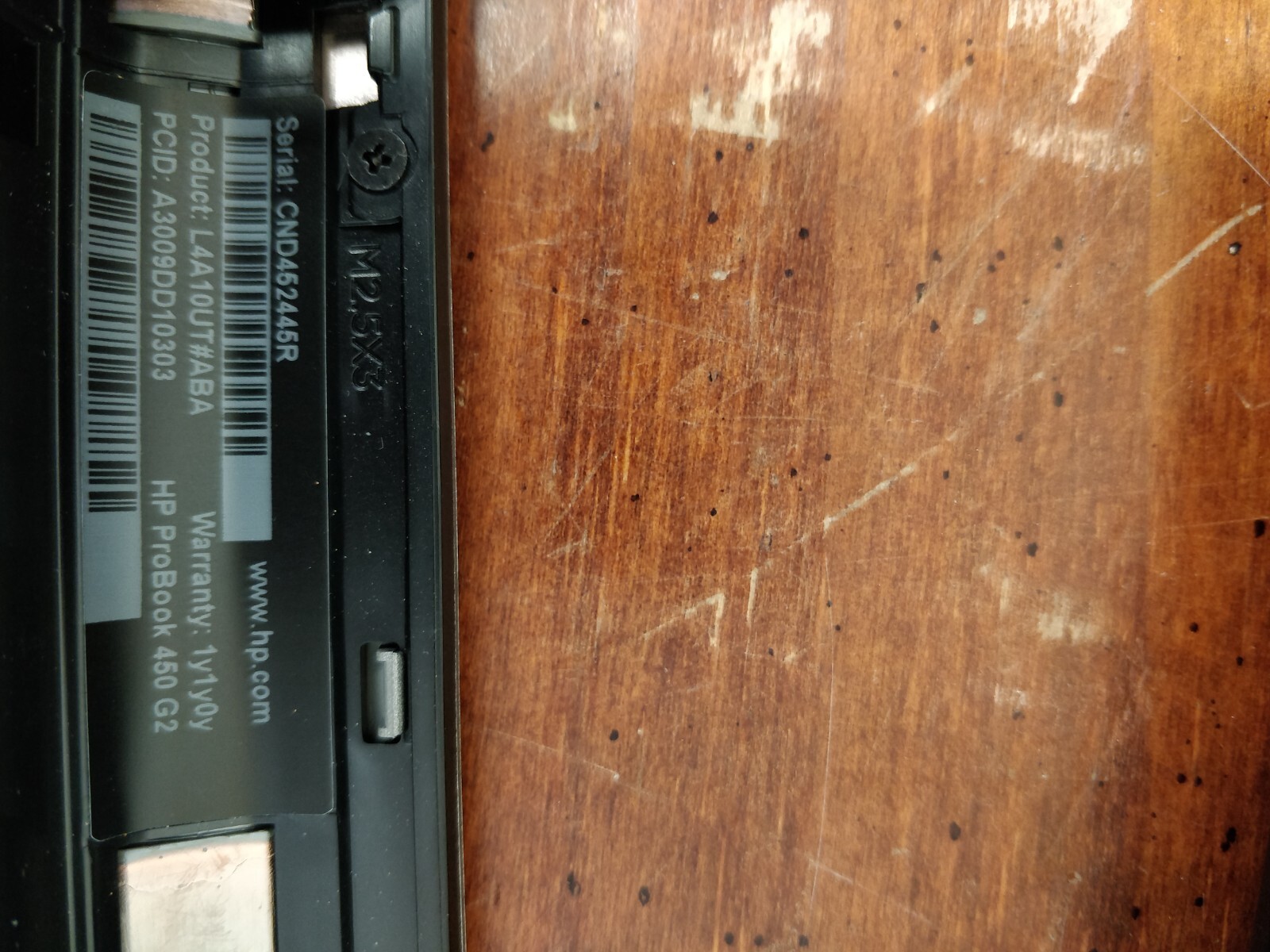 HP ProBook 450 G2 Intel Core i3-4005U@1.7GHz 8GB RAM NO DRIVES PARTS 6012